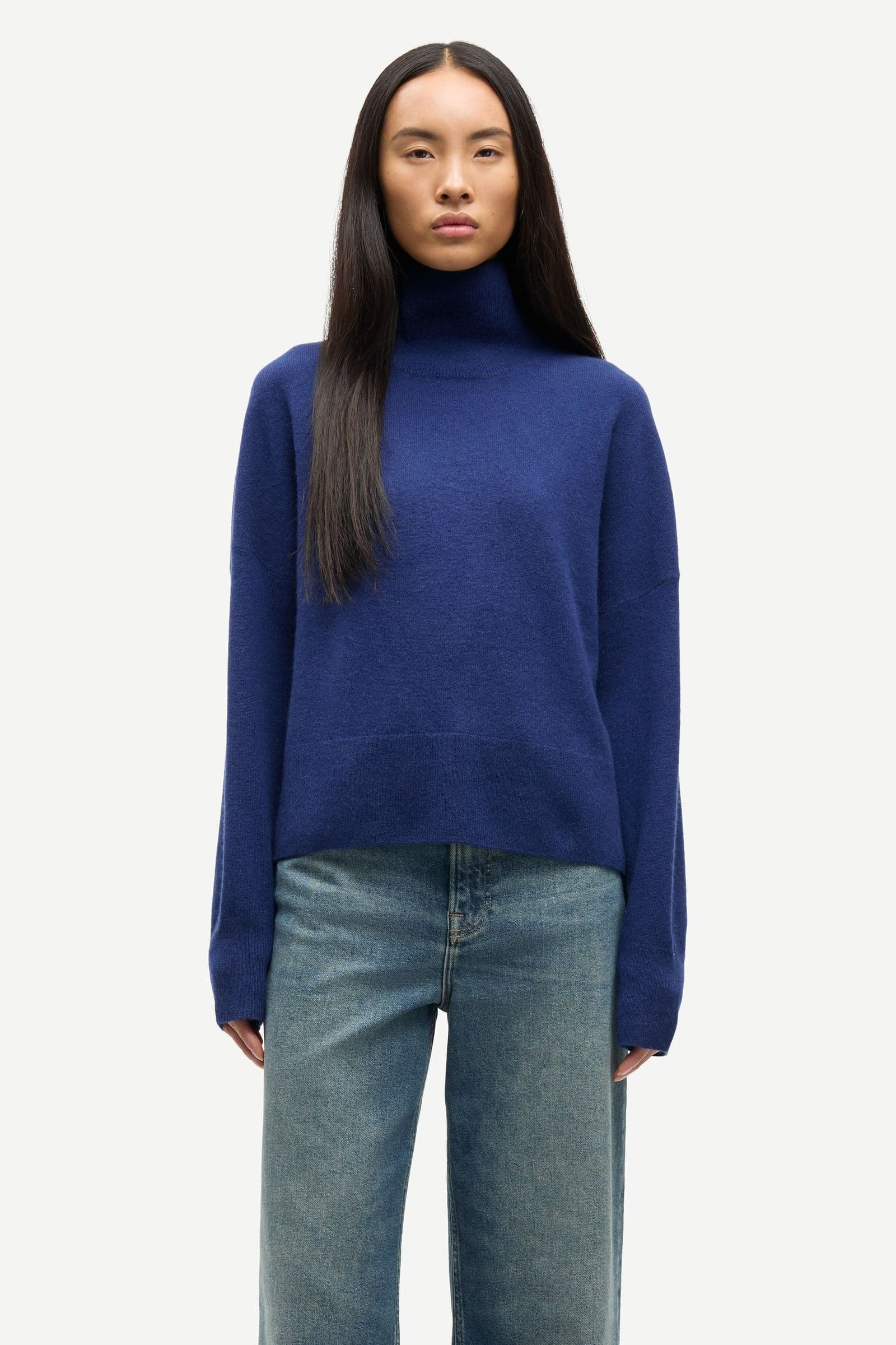 Nola turtleneck 6304 Medieval Blue