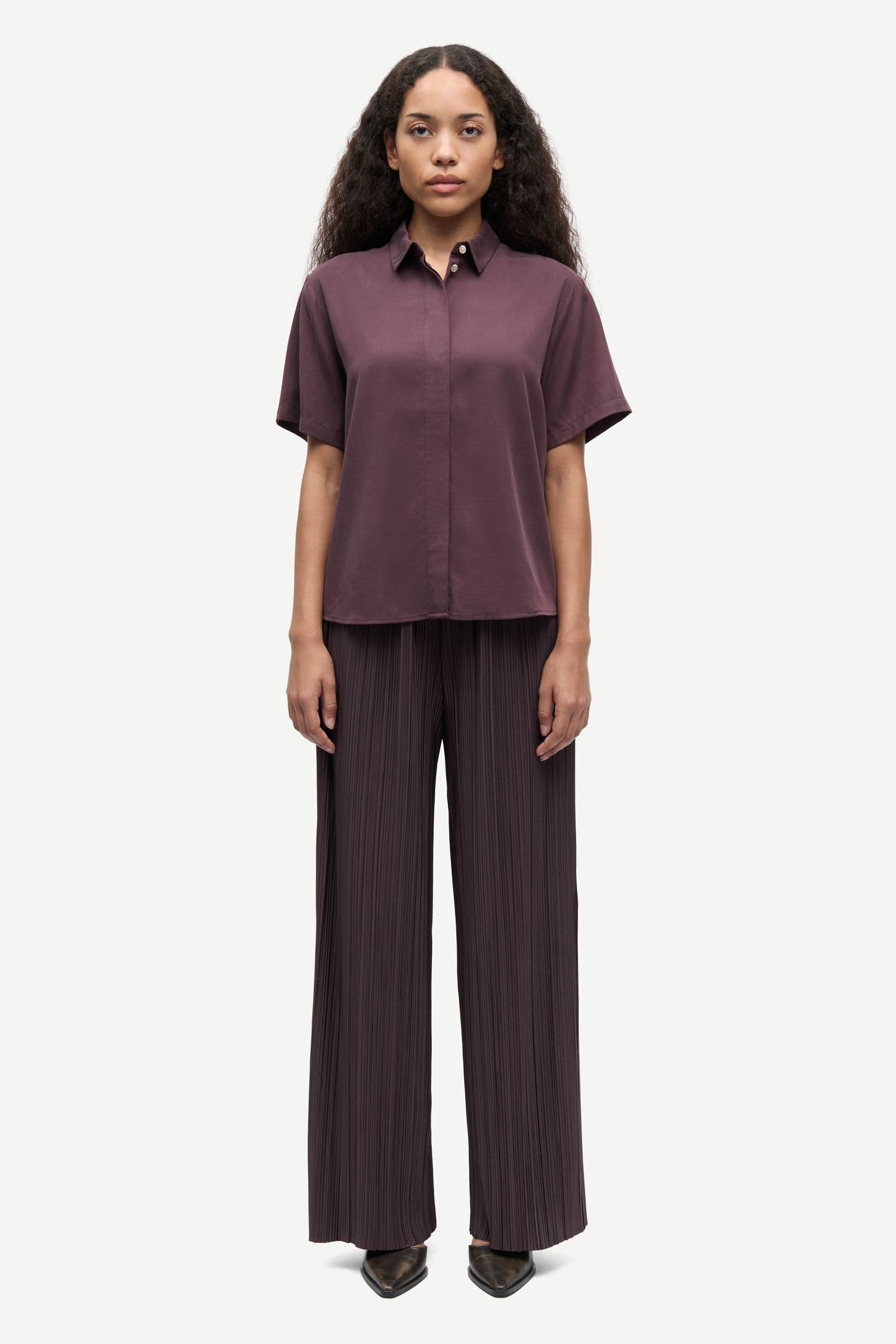 Mina ss shirt 14028 Fudge