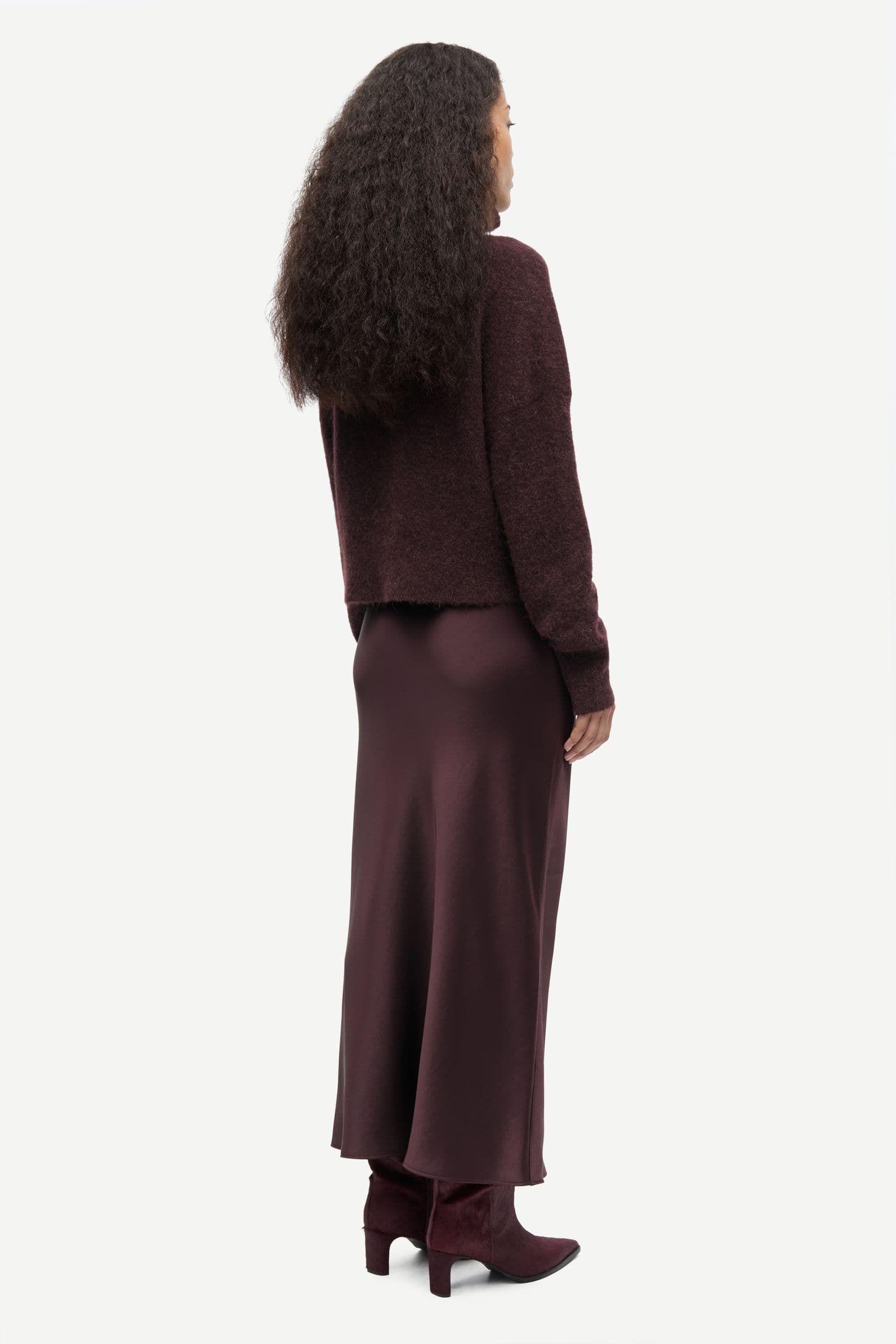 Saagneta long skirt 12956 Fudge