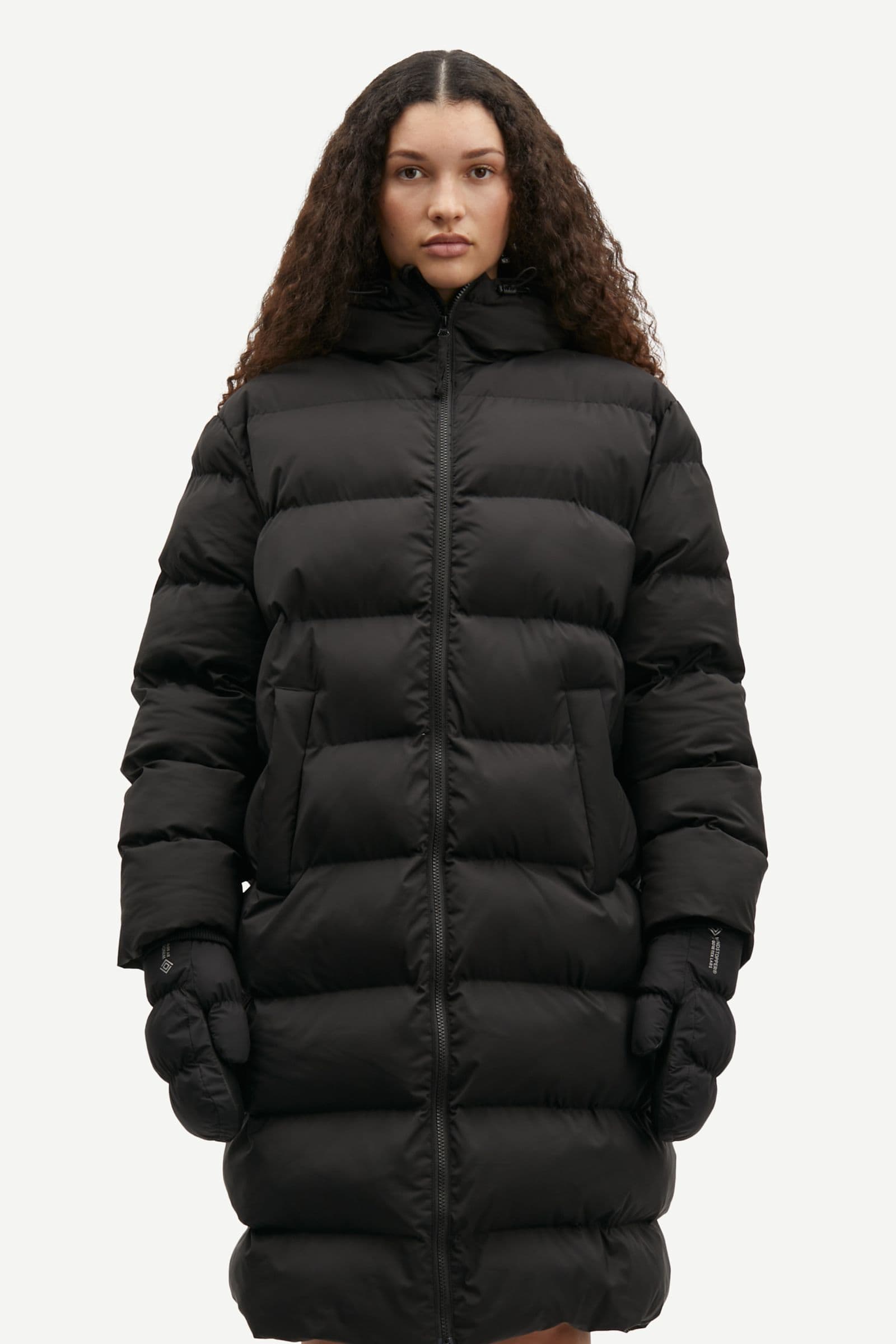 Saseran coat 12891 Black