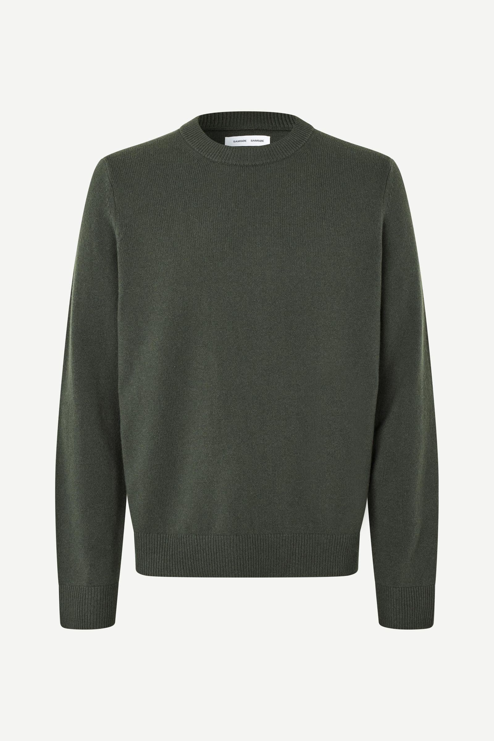 Isak Knit Sweater 15010 Dark Evergreen