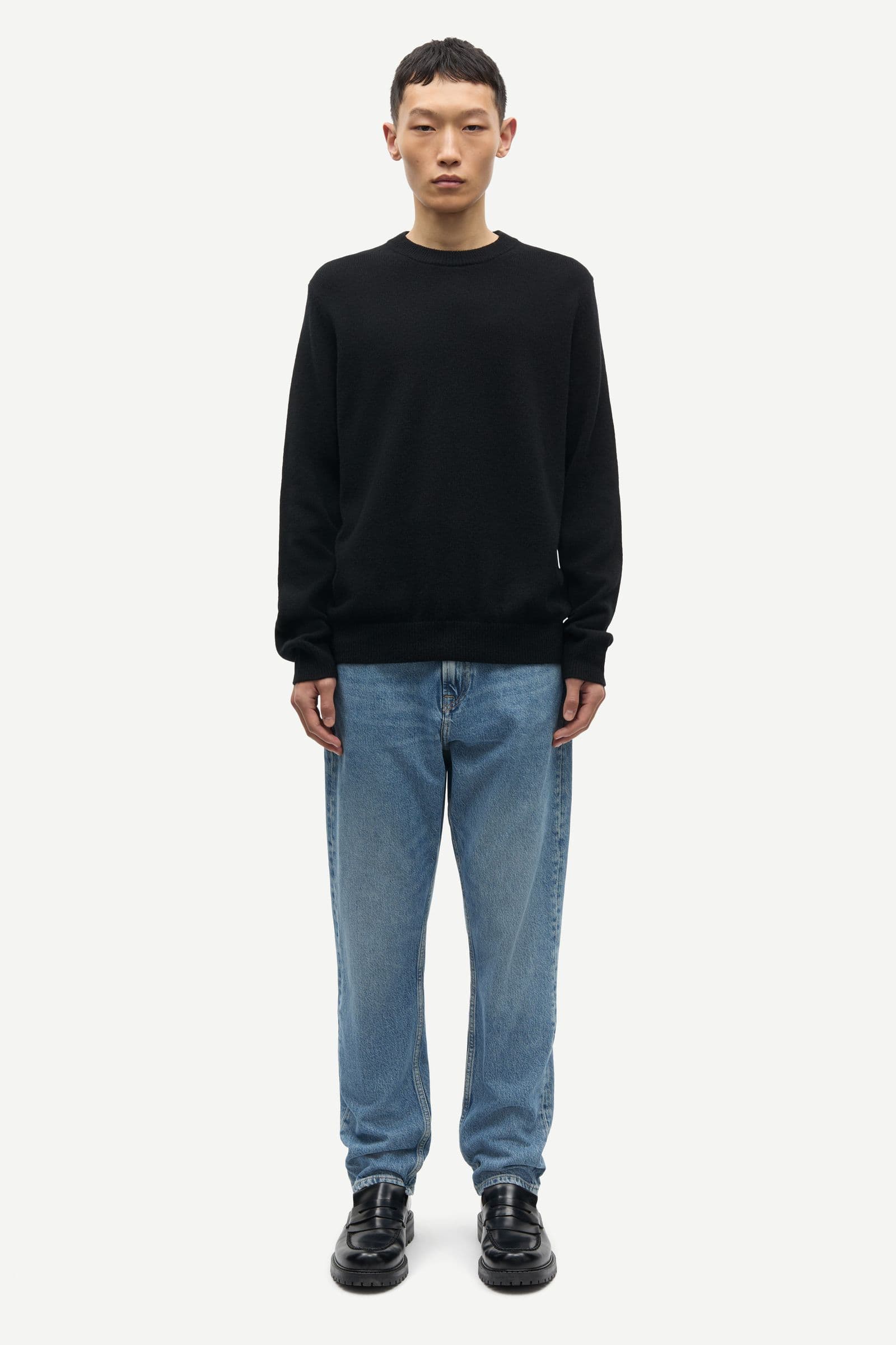 Isak Knit Sweater 15010 Black