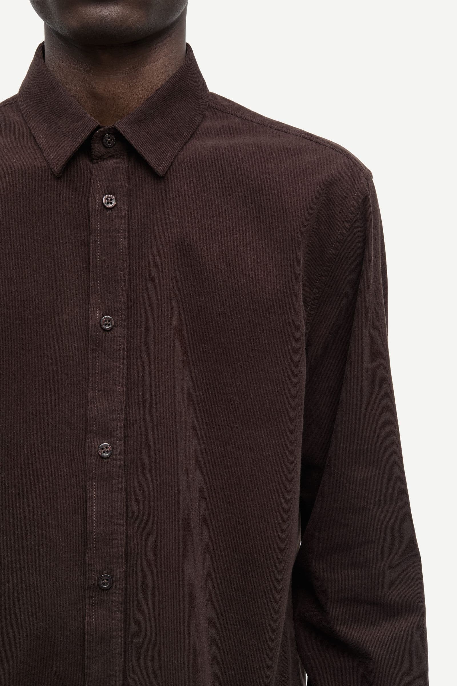 Saliam NX shirt 10504 Black Coffee
