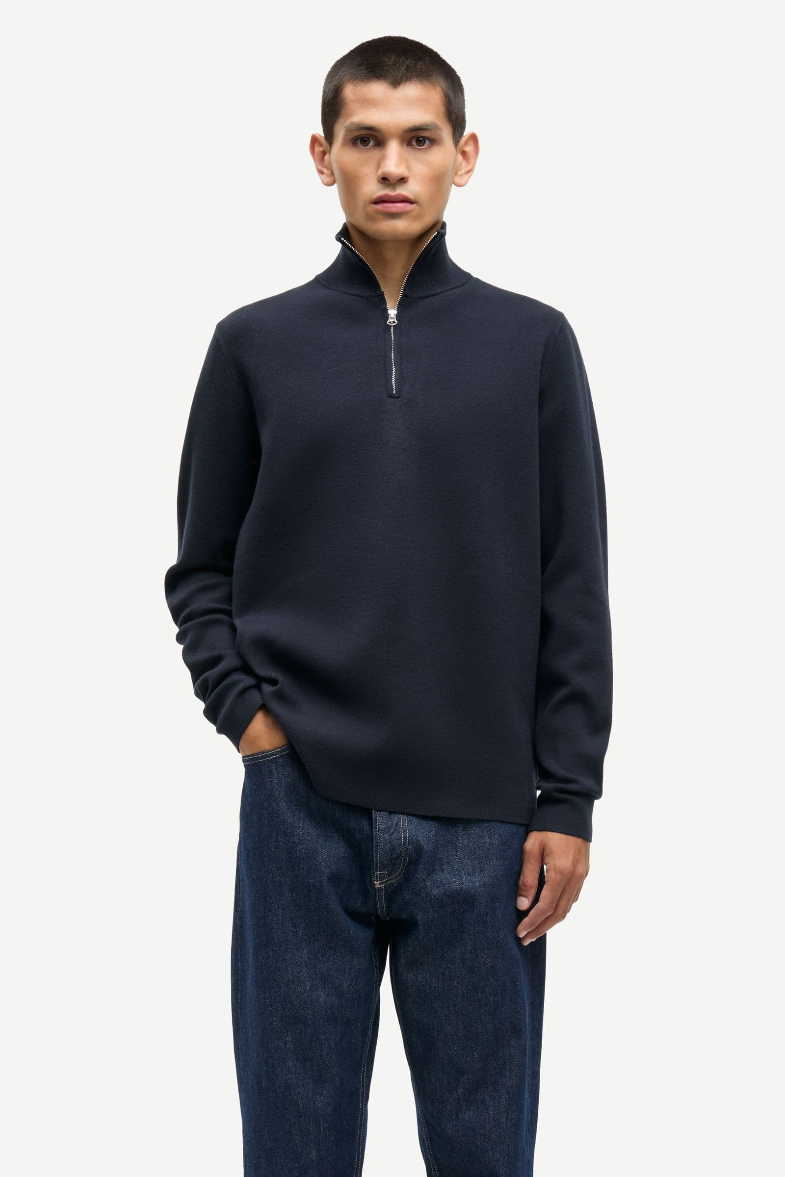Gunan turtle neck zip 10490 Sky Captain
