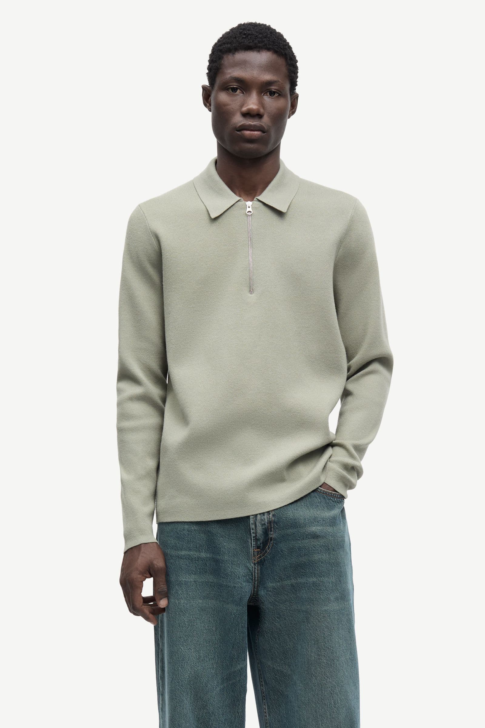 Guna half zip 10490 Seagrass