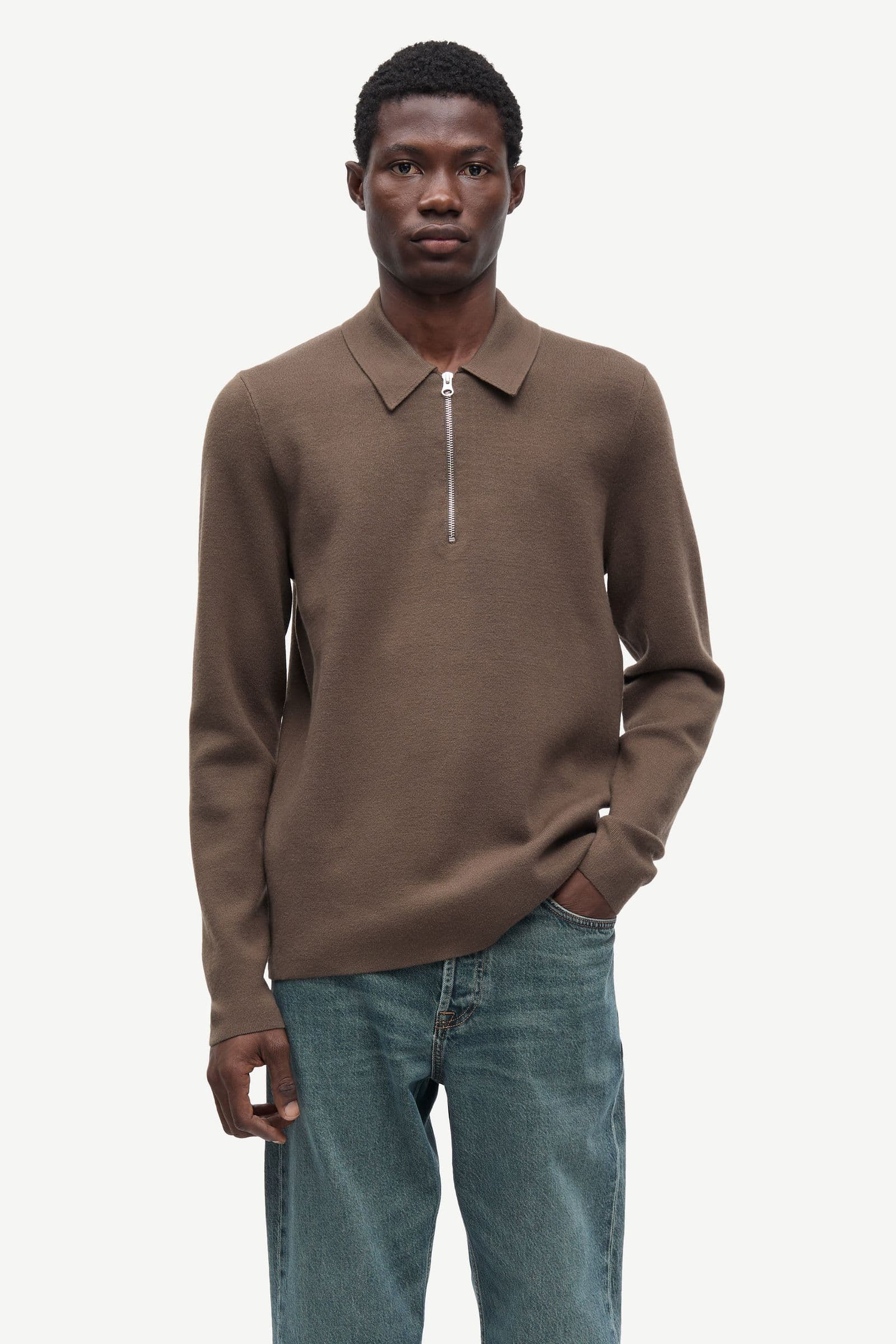 Guna half zip 10490 Canteen