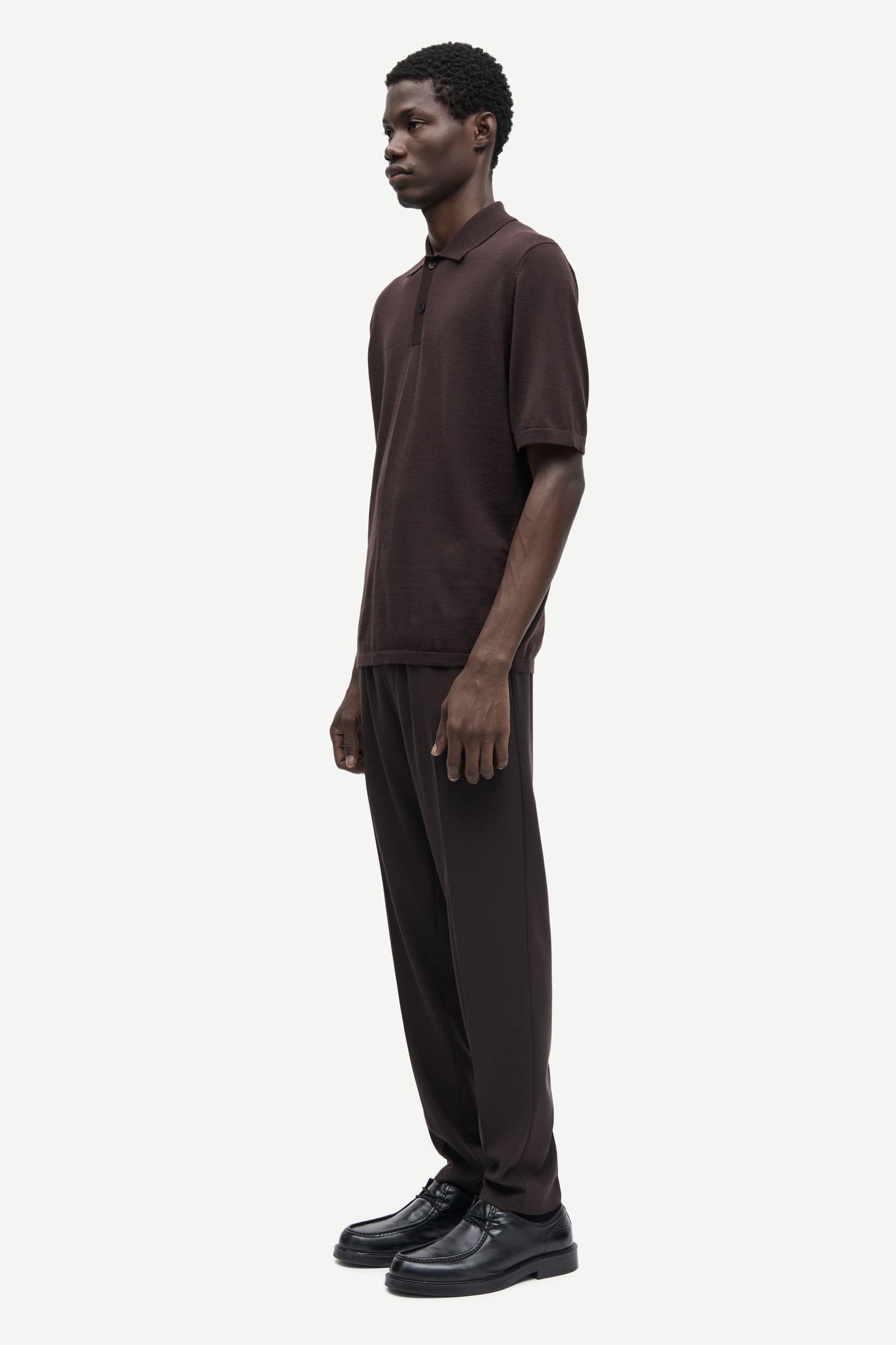 Sasmithy trousers 15346 Black Coffee