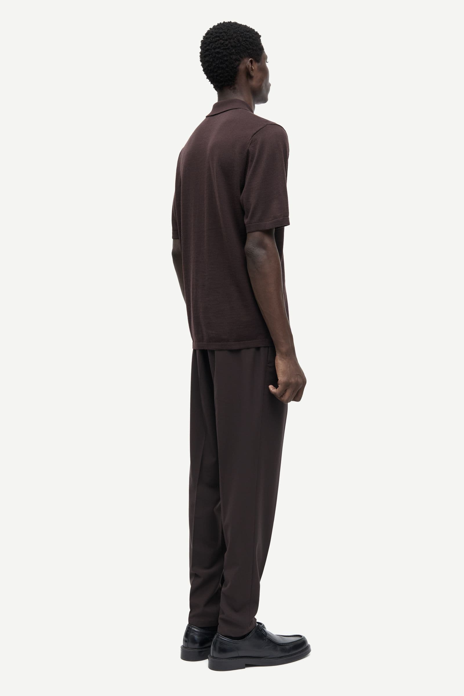 Sasmithy trousers 15346 Black Coffee