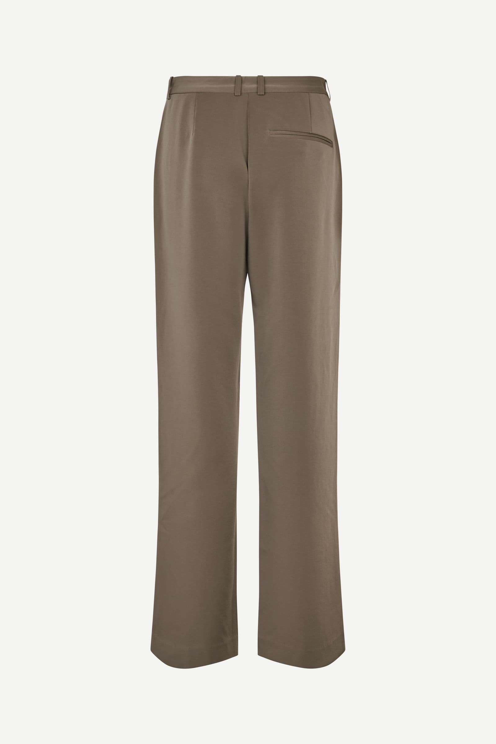 Sahoys straight wb trousers 7331 Major Brown