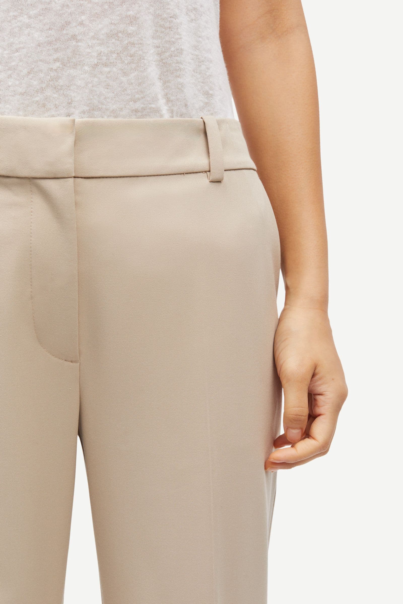 Salota trousers 15496 White Pepper