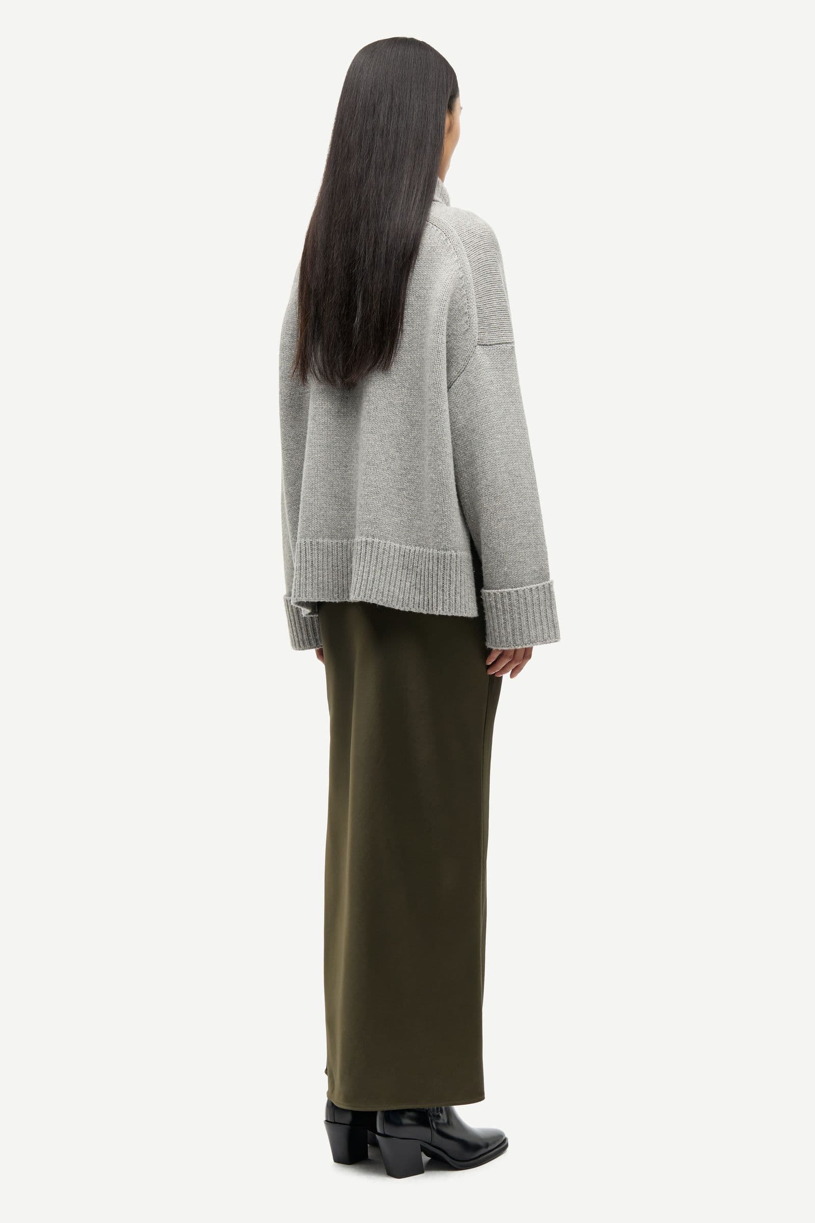 Sakeiku turtleneck 11250 Grey mel.