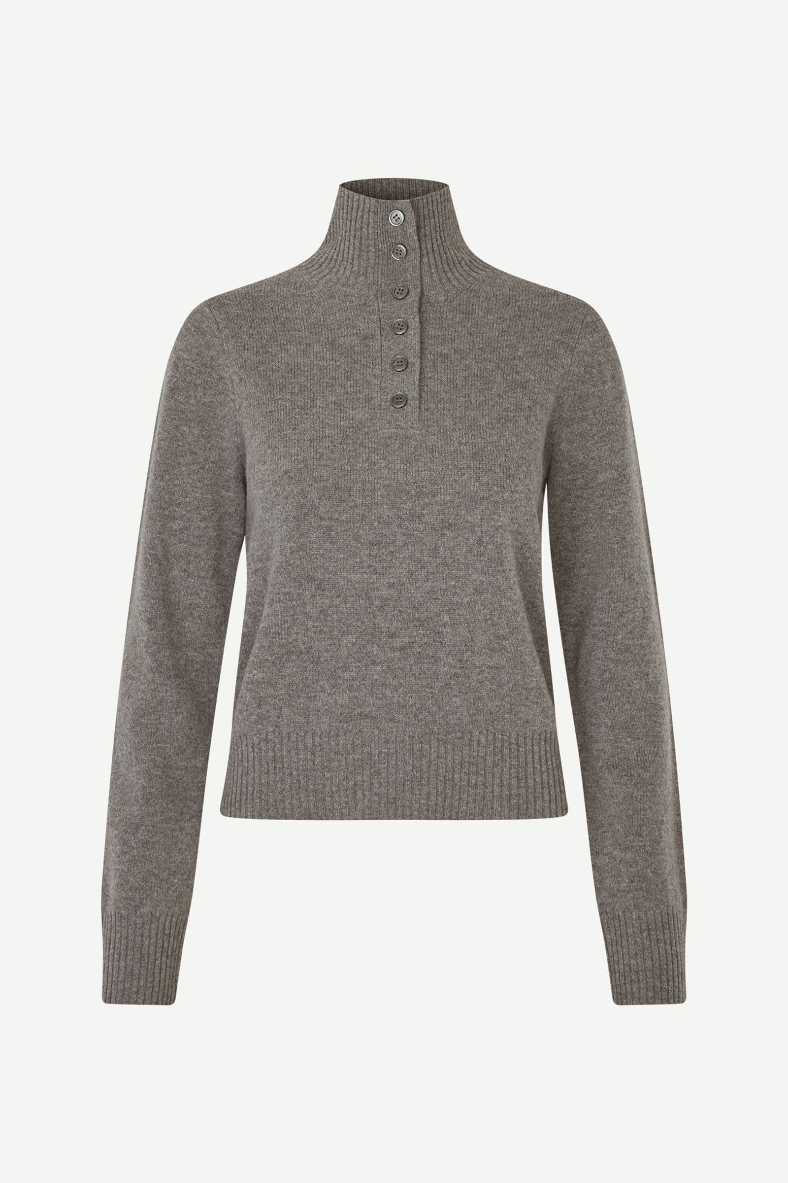 Saelif turtleneck 15010 Dark Grey Mel.