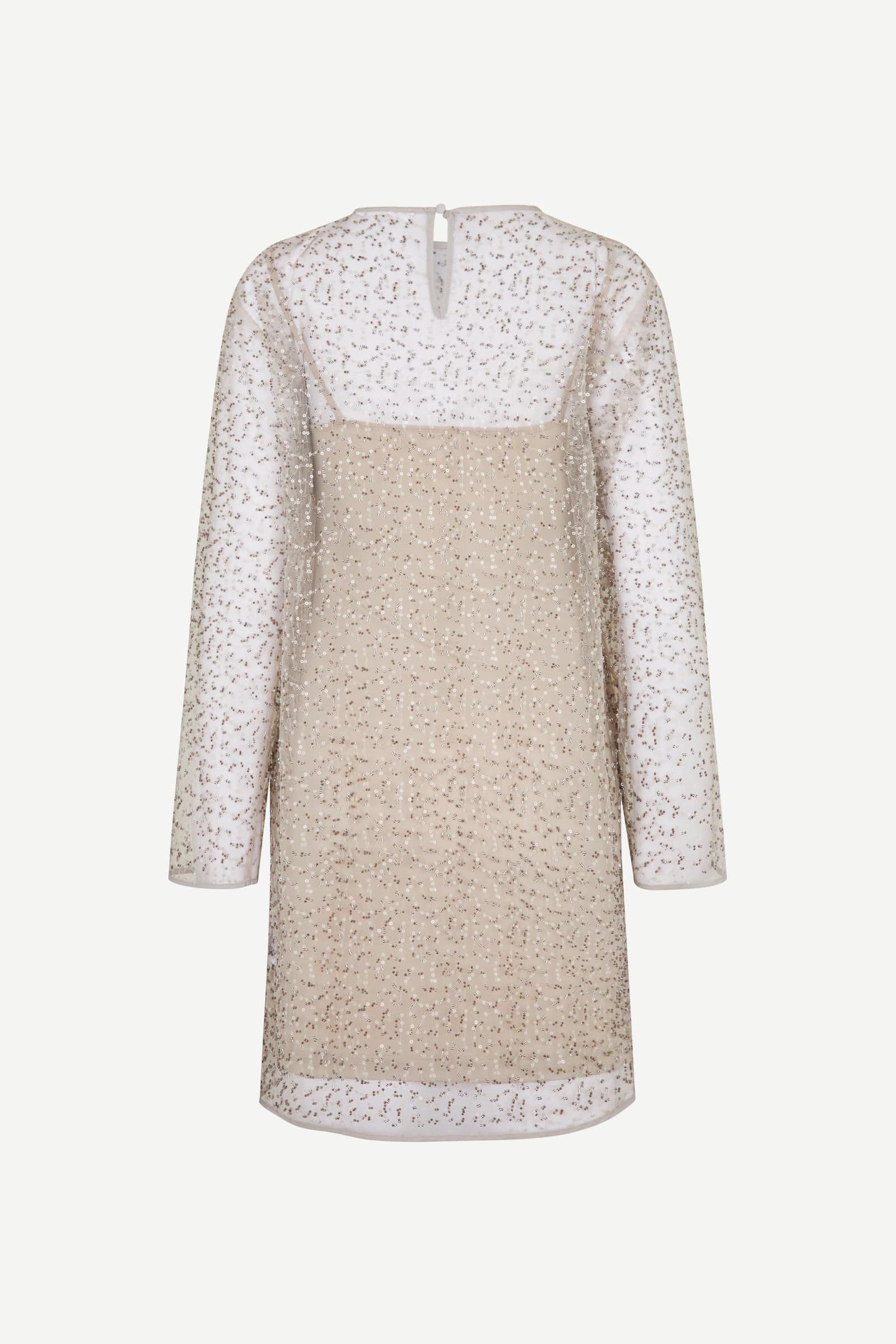 Samally short dress 15264 Pumice Stone