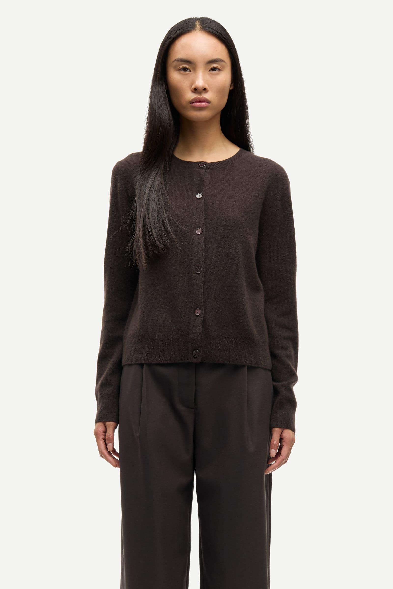 Saboston Cardigan 6304 Black Coffee