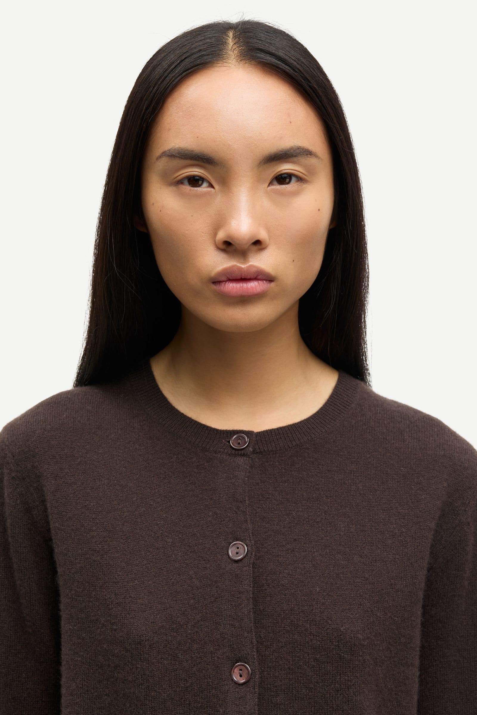 Saboston Cardigan 6304 Black Coffee