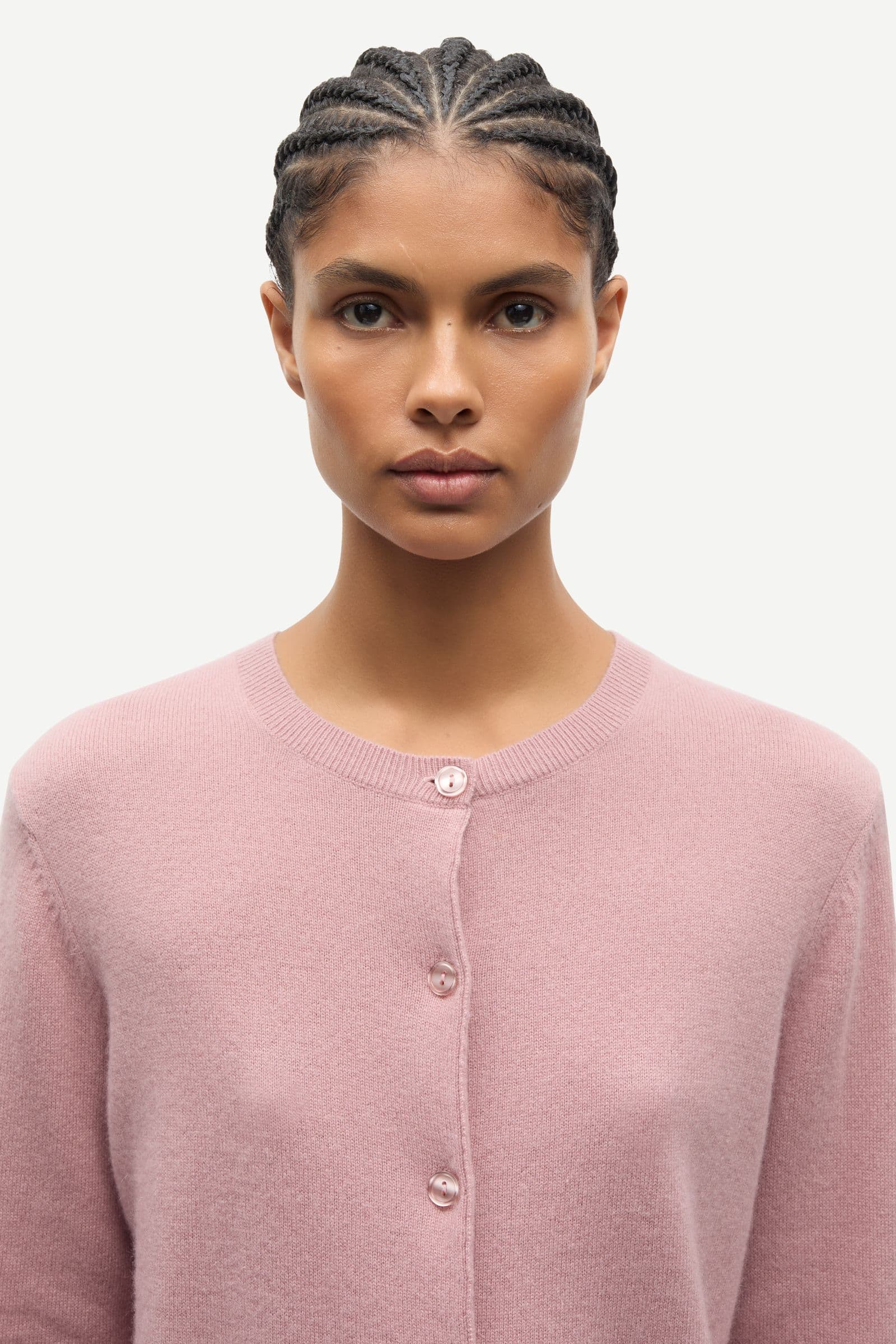 Saboston cardigan 6304 Orchid Haze Mel.