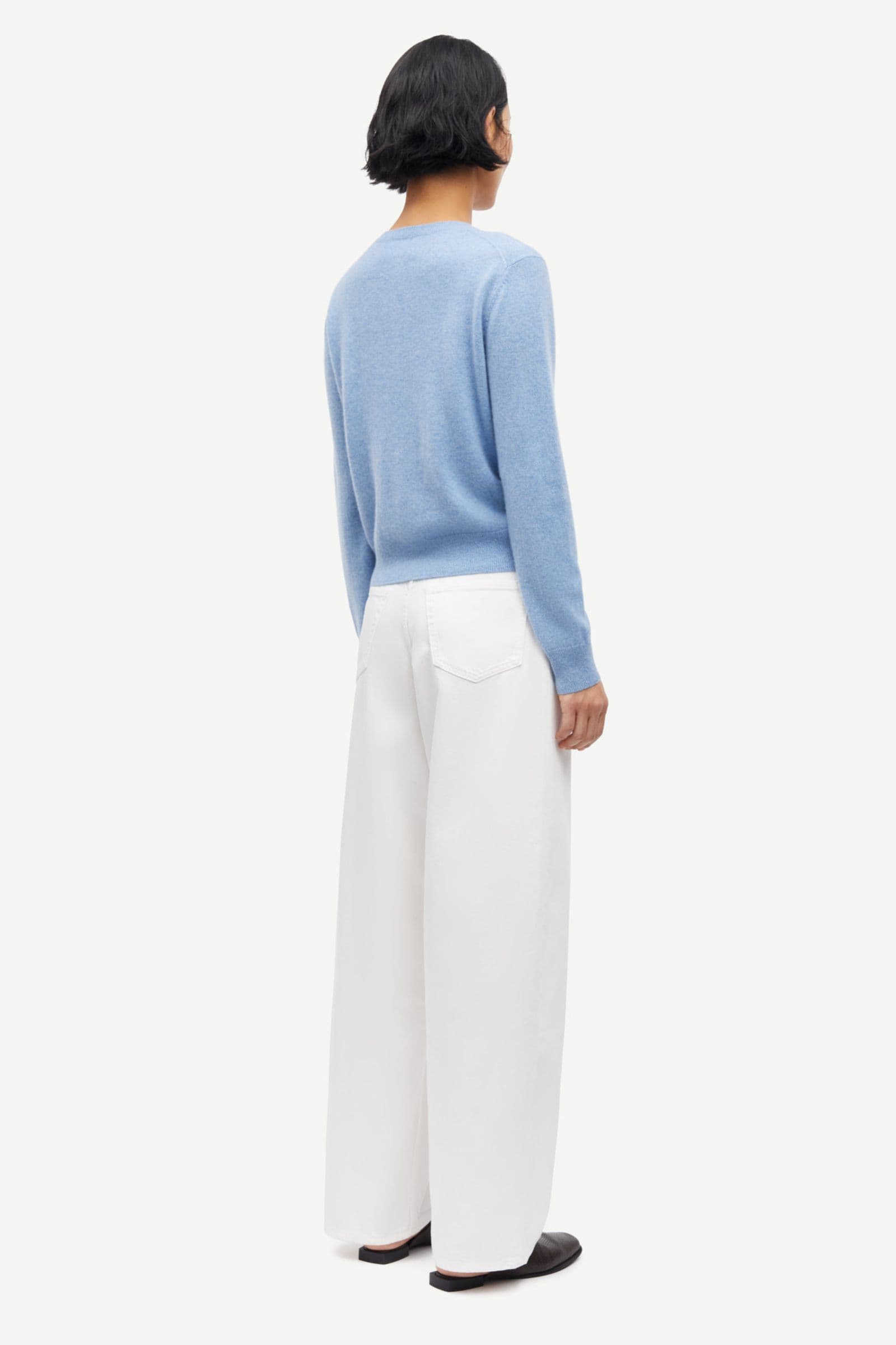 Saboston Cardigan 6304 Blue Denim Mel.