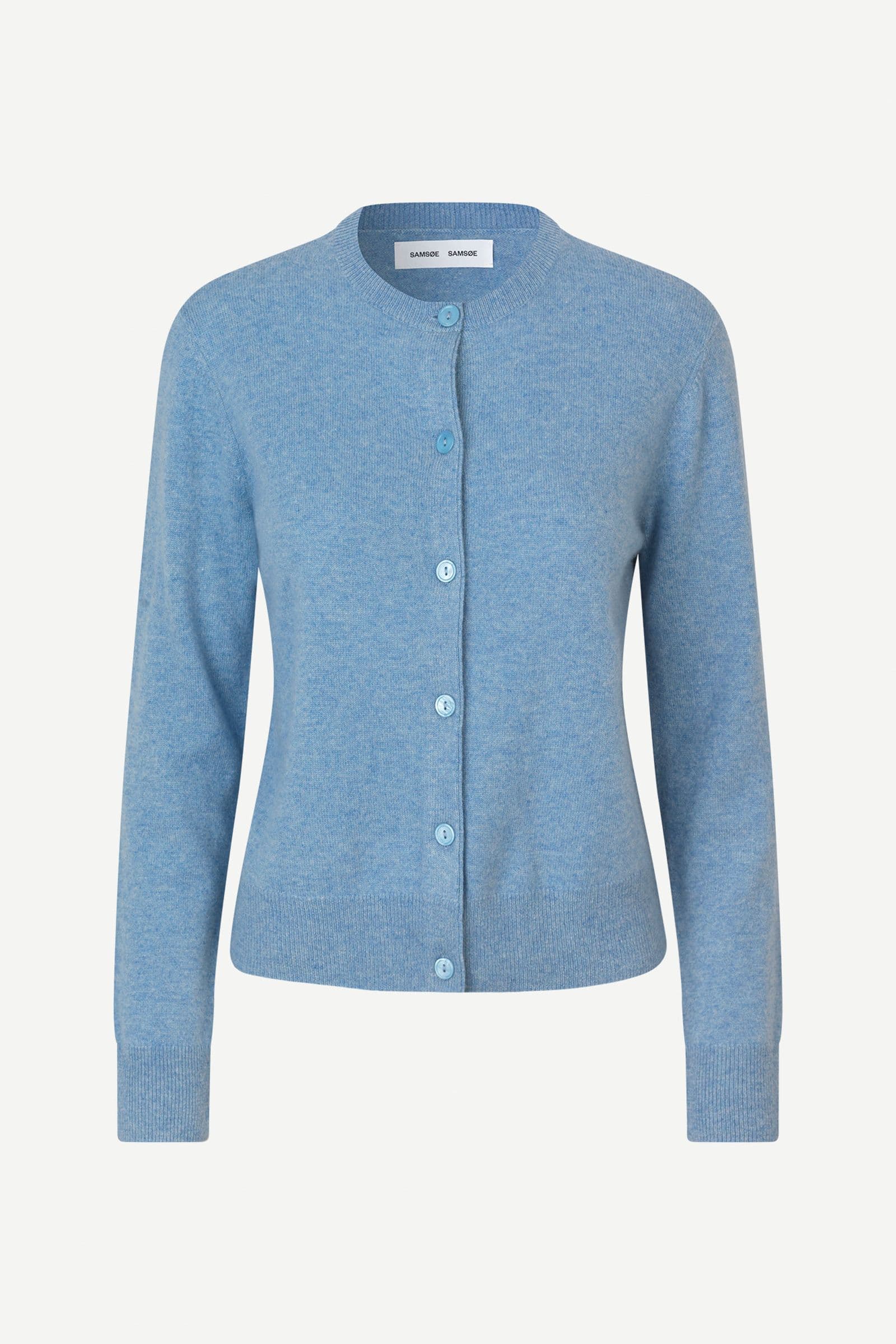 Saboston Cardigan 6304 Blue Denim Mel.