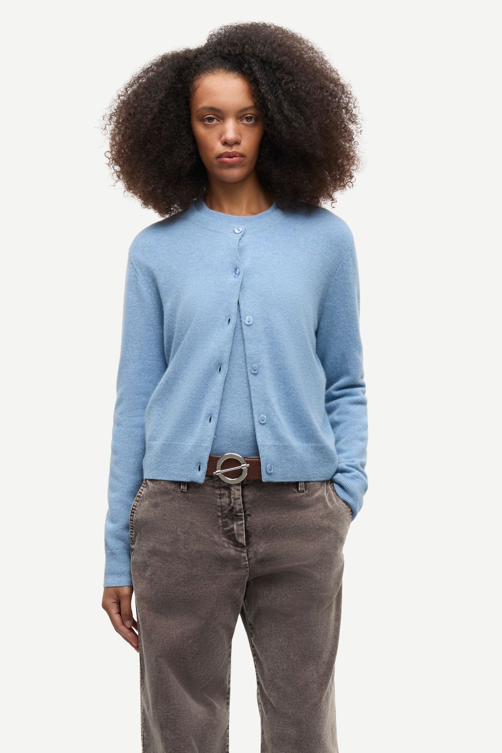 Saboston cardigan 6304 Frozen Fjord