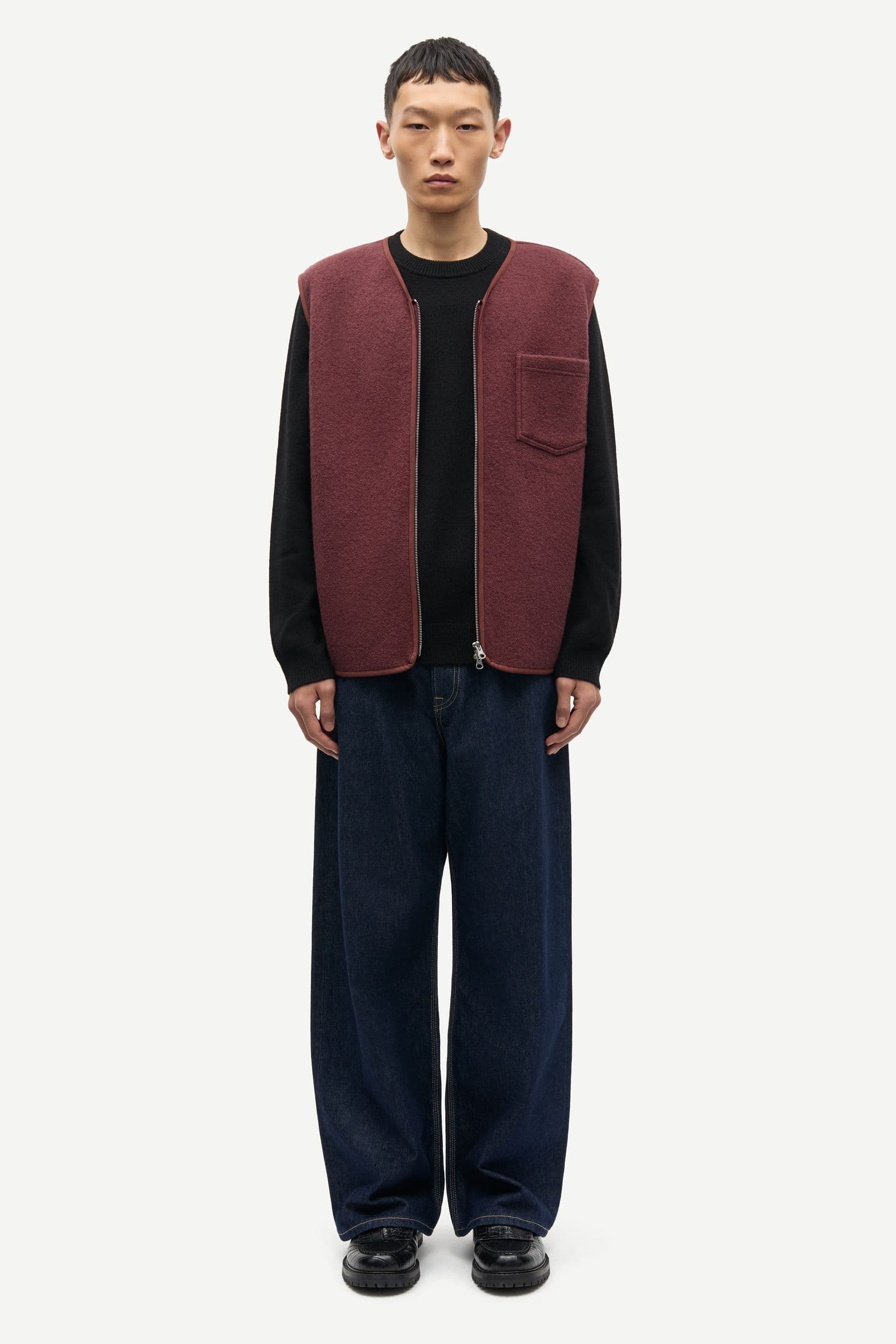 Sahannes vest 14612 Rum Raisin