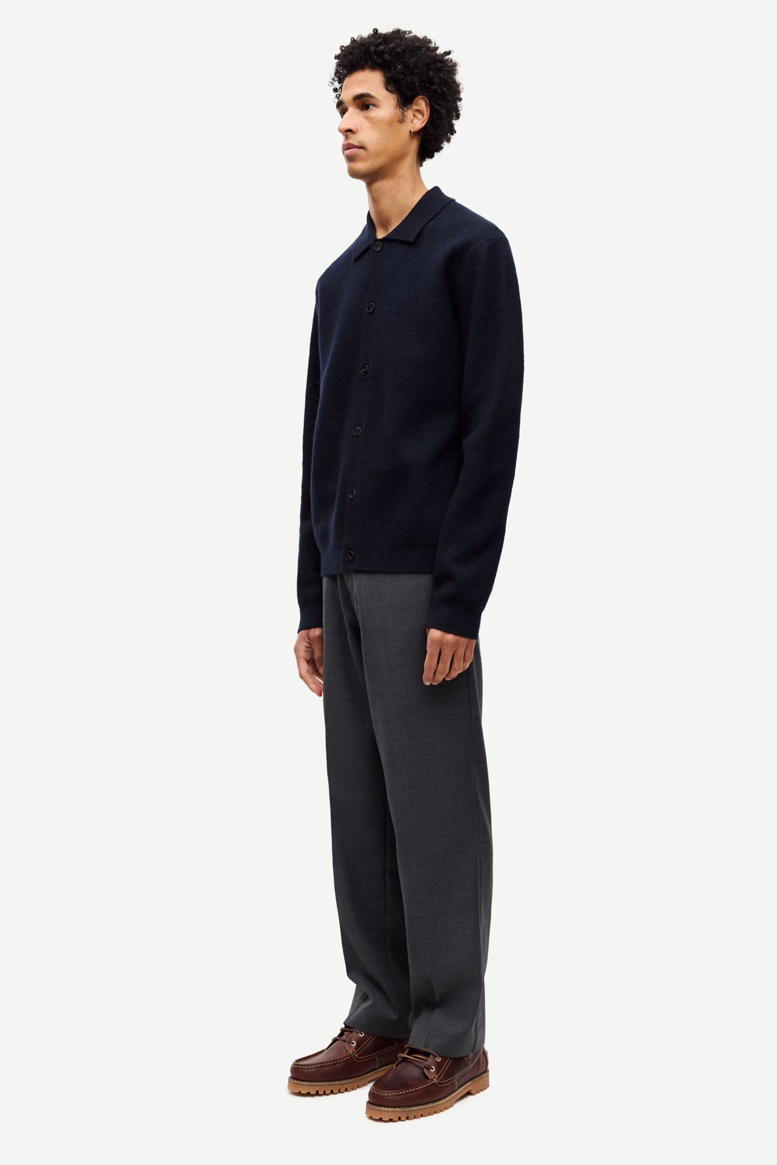 Sanoah trousers 15350 Dark Grey Mel.