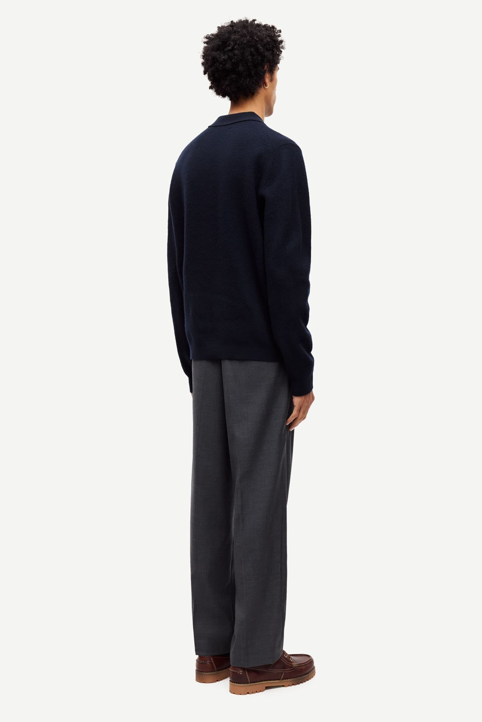 Sanoah trousers 15350 Dark Grey Mel.