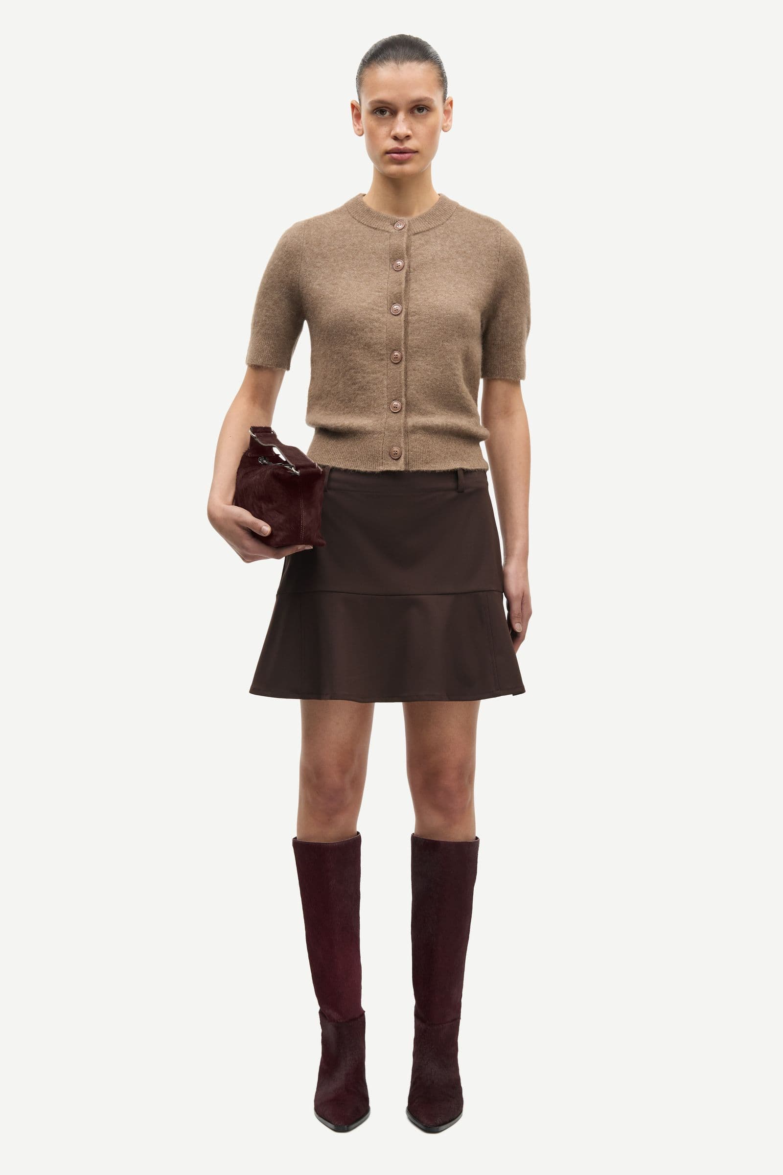 Sanoura ss cardigan 15556 Fossil