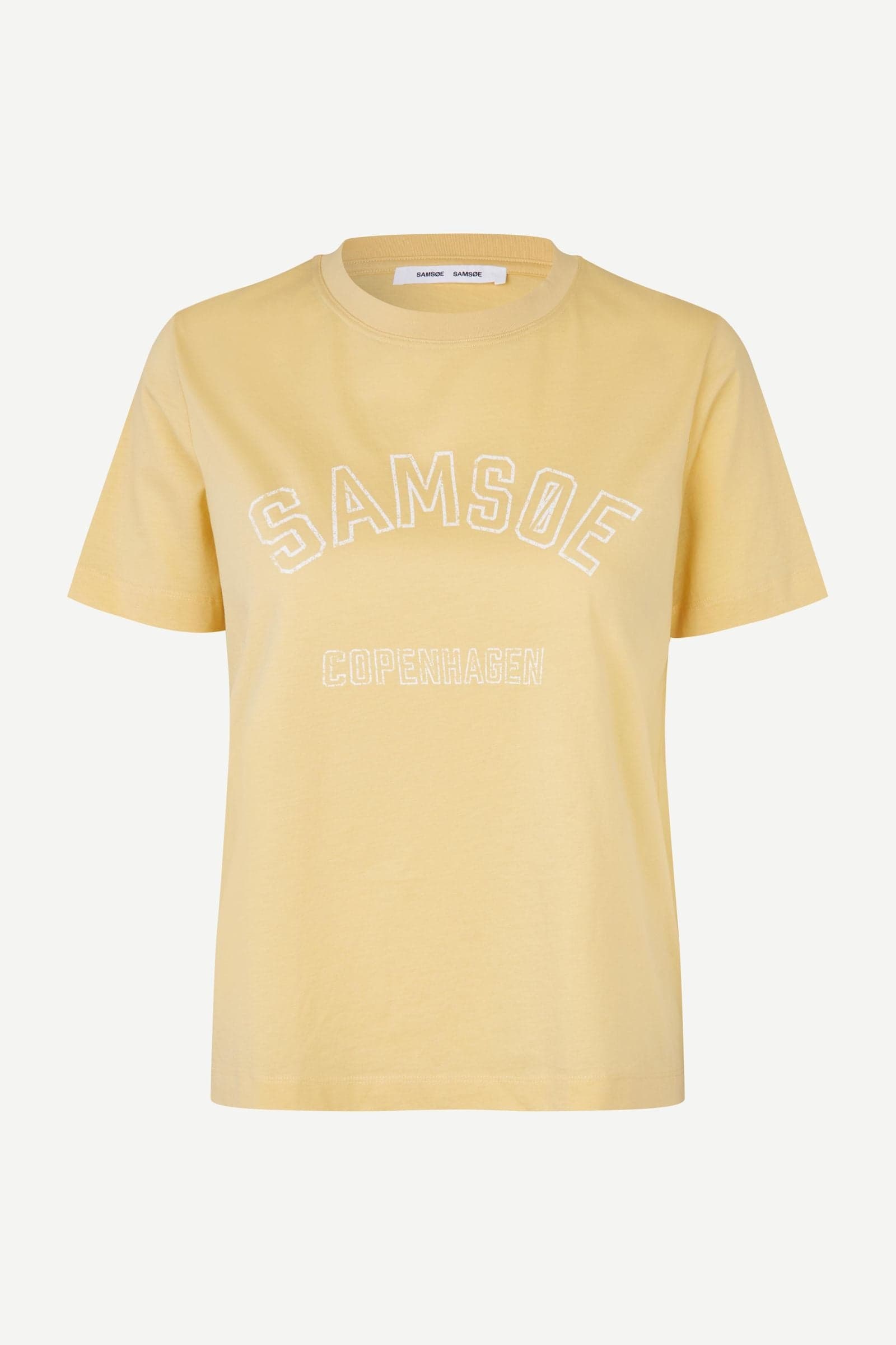 Sacamino ss t-shirt 15276 Straw Logo