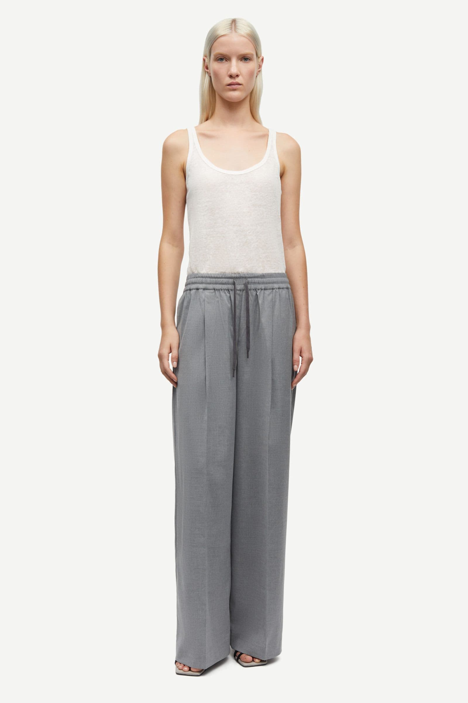 Sarila trousers 15145 Grey mel.