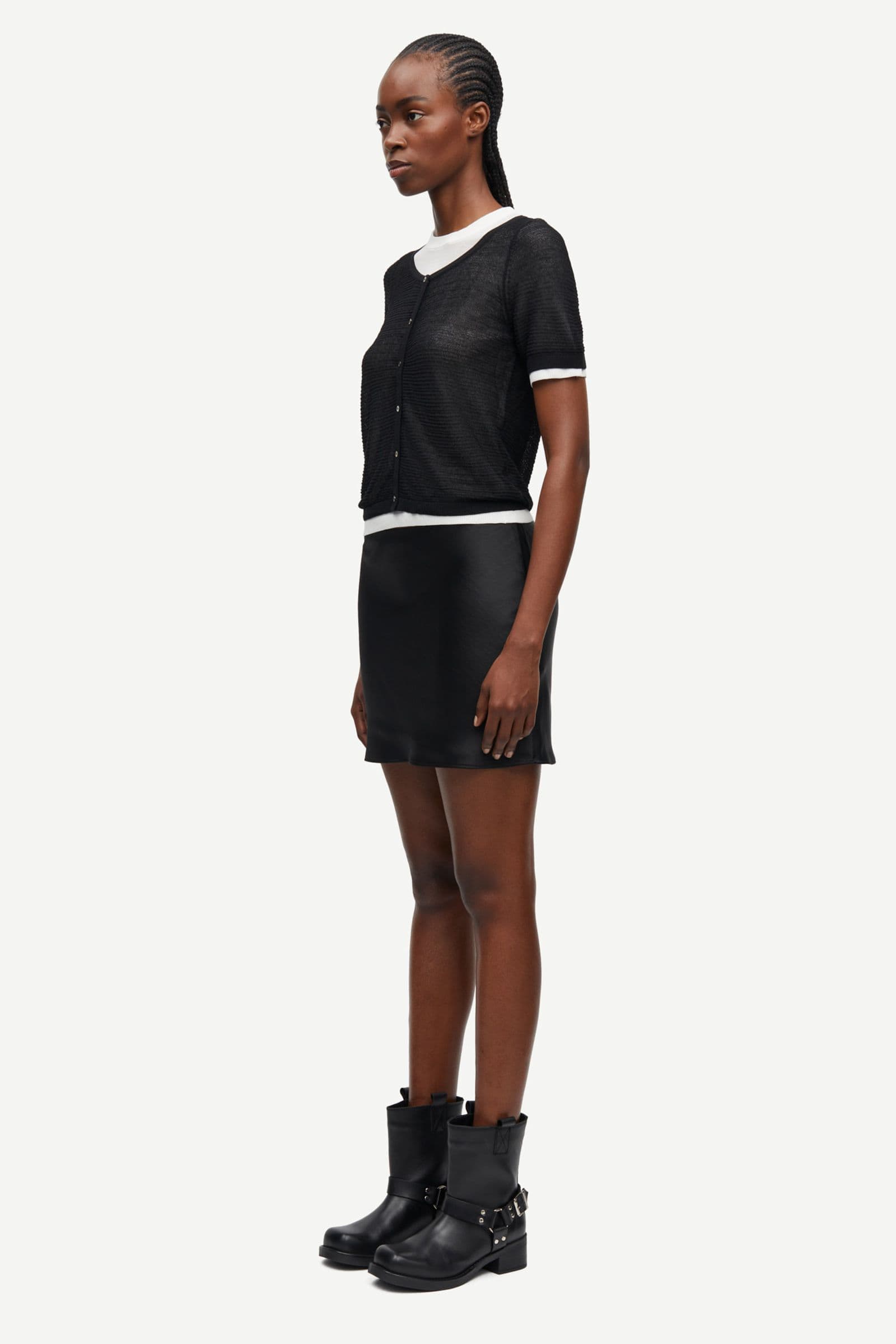 Sapena ss cardigan 15635 Black