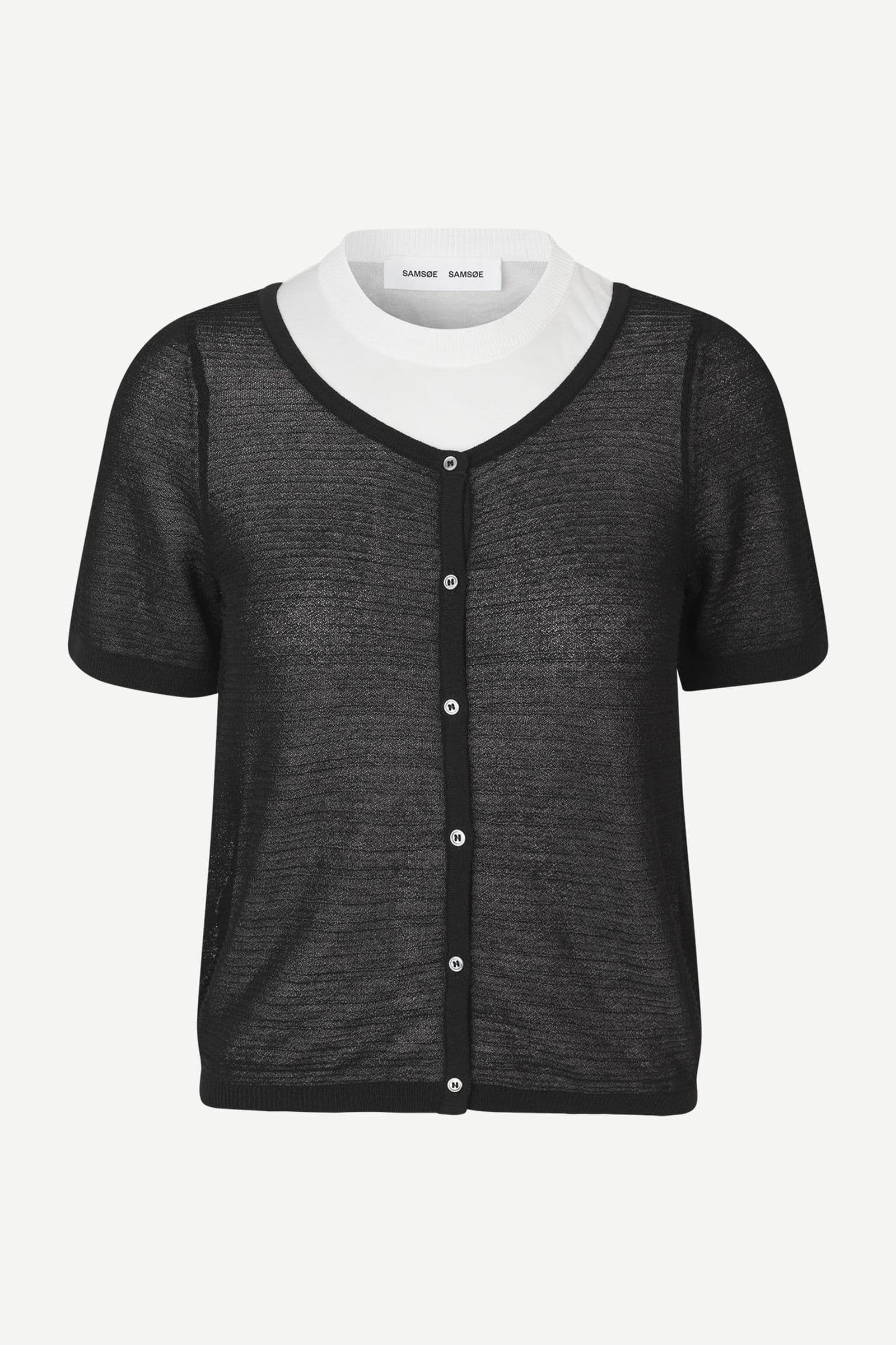 Sapena ss cardigan 15635 Black