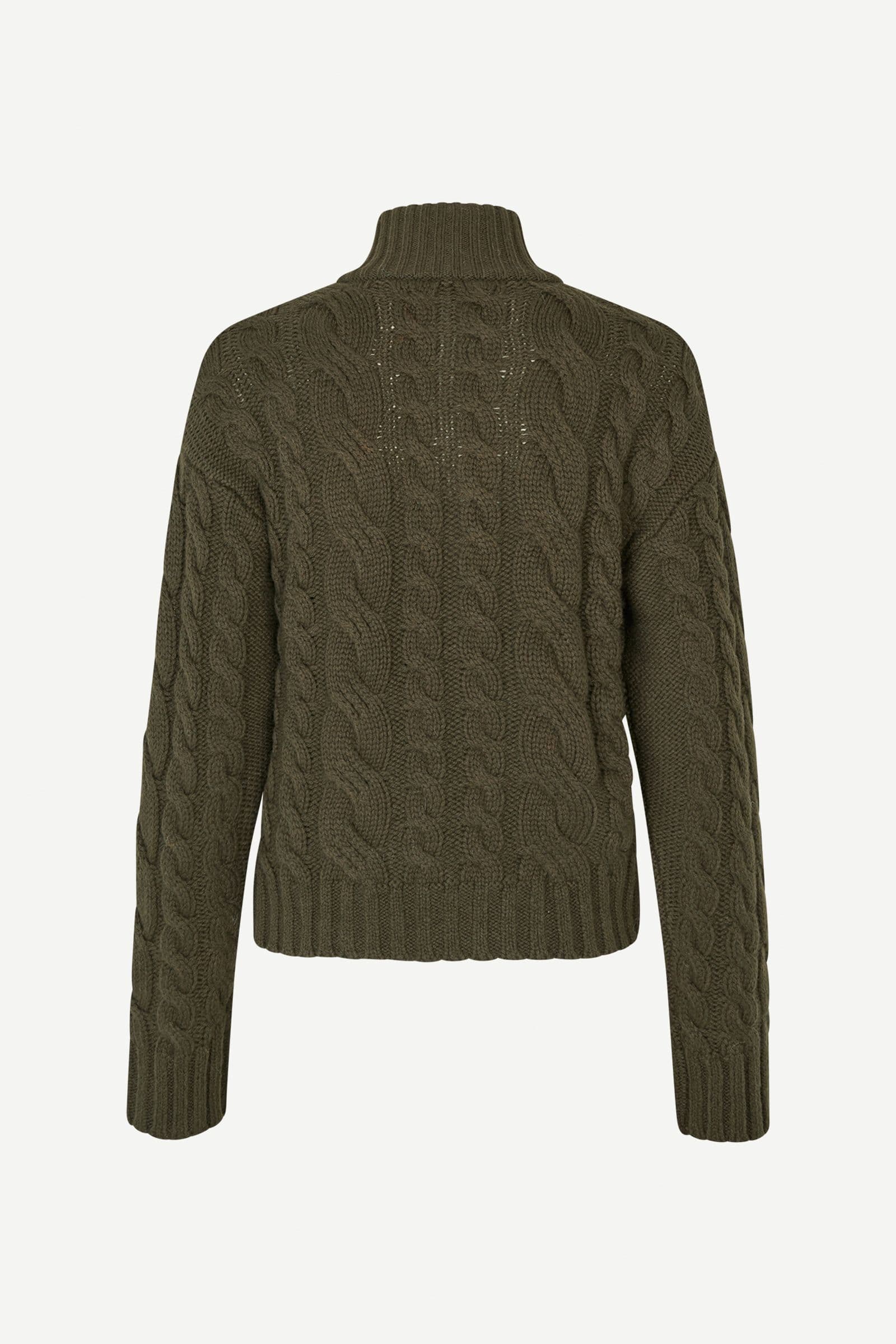 Saharriet zip cardigan 15732 Deep Forest