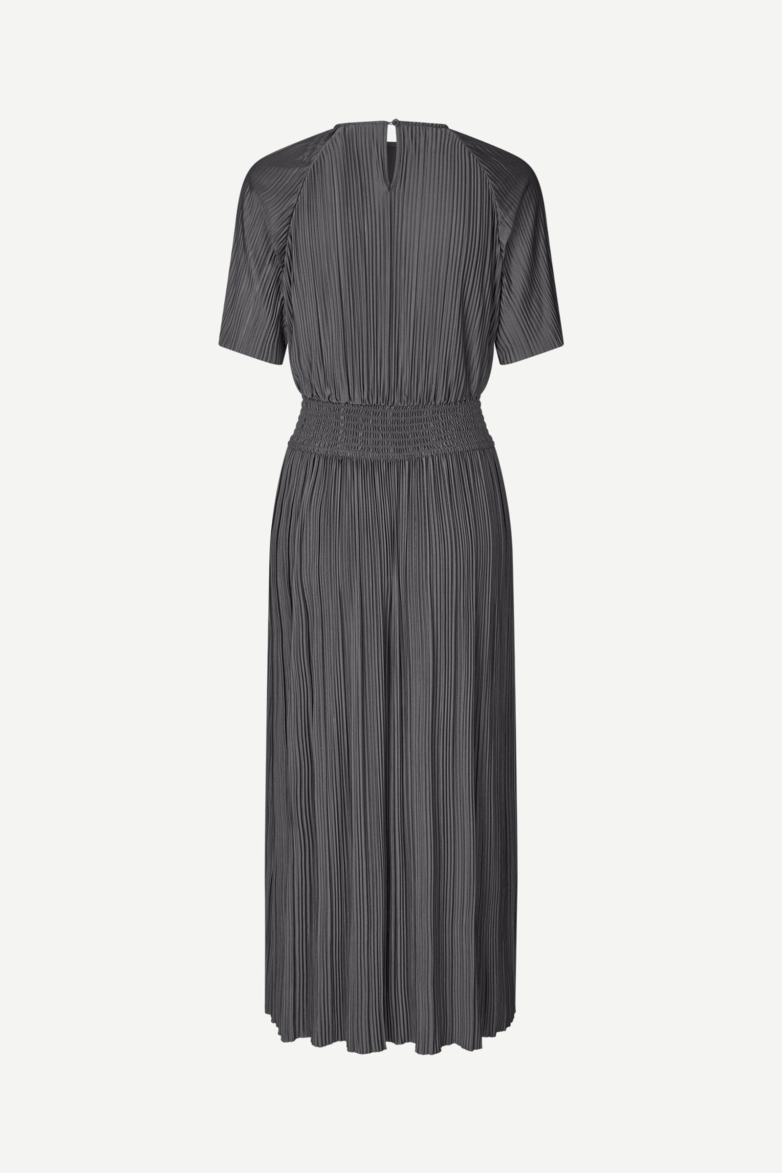 Sauma ss dress 10167 Gray Pinstripe