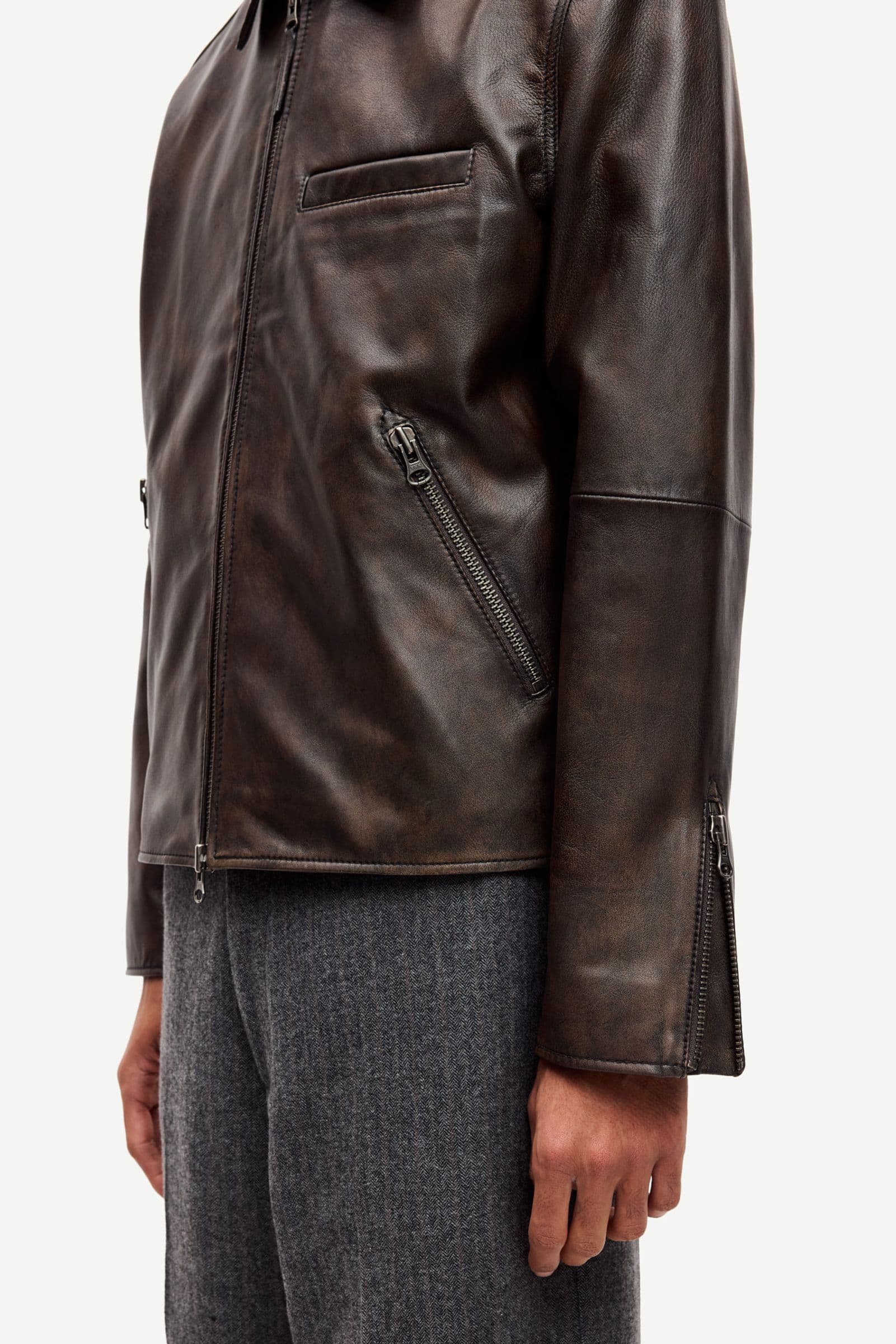 Sacliff x jacket 15390 Washed Brown
