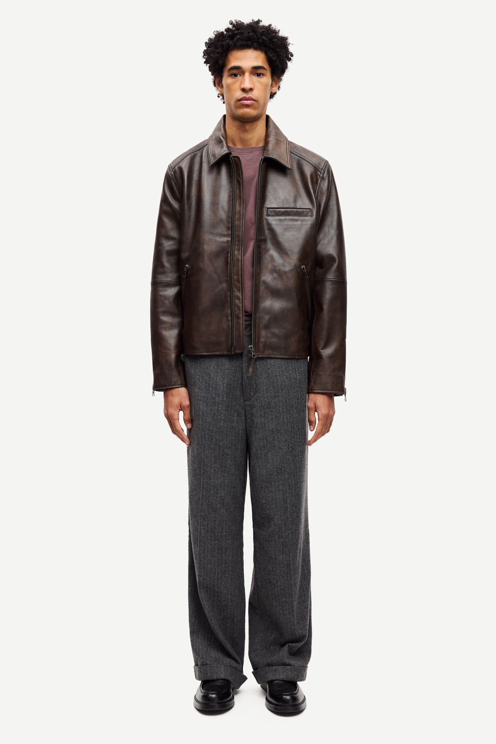 Sacliff x jacket 15390 Washed Brown