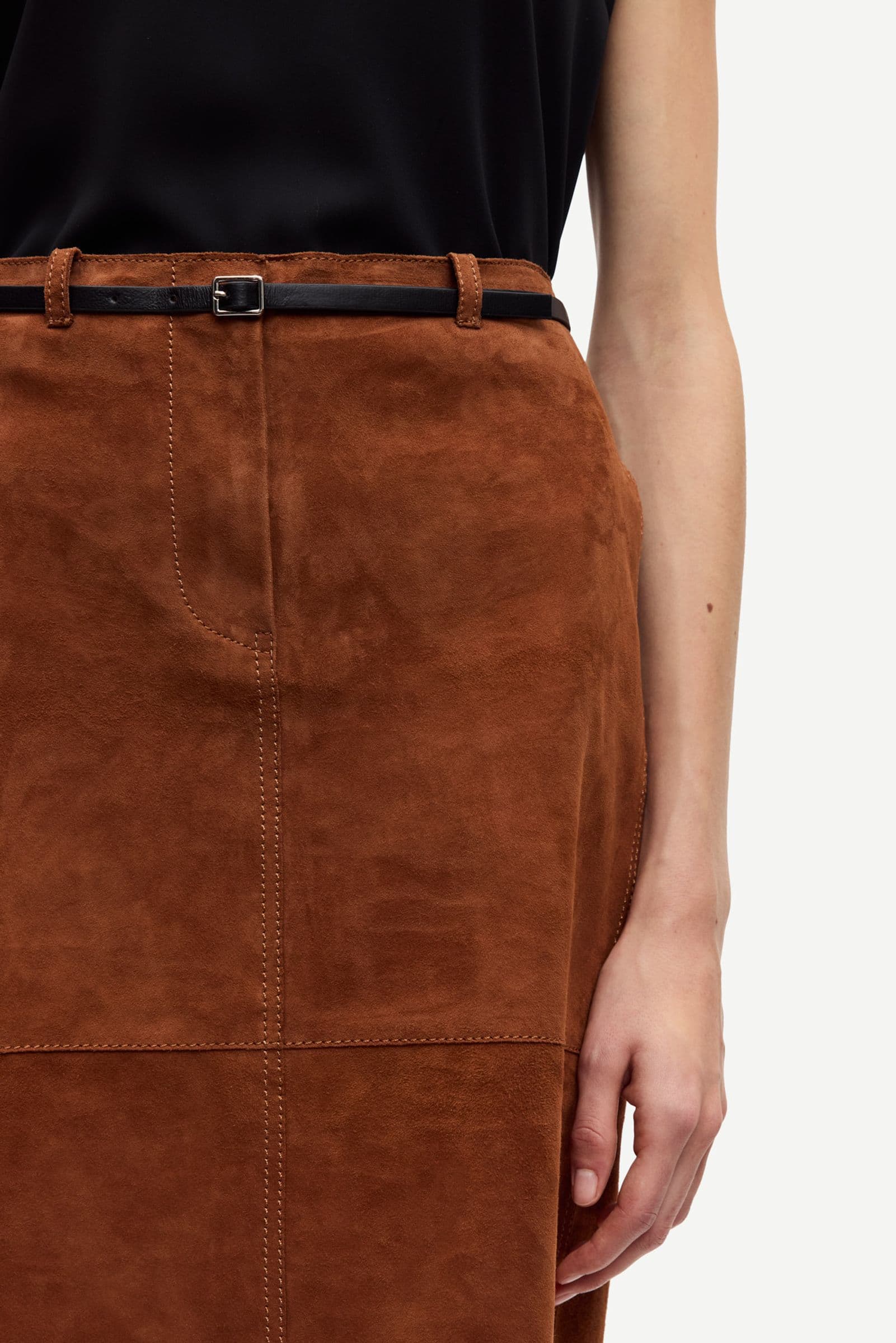 Savana midi skirt 15788 Tortoise Shell