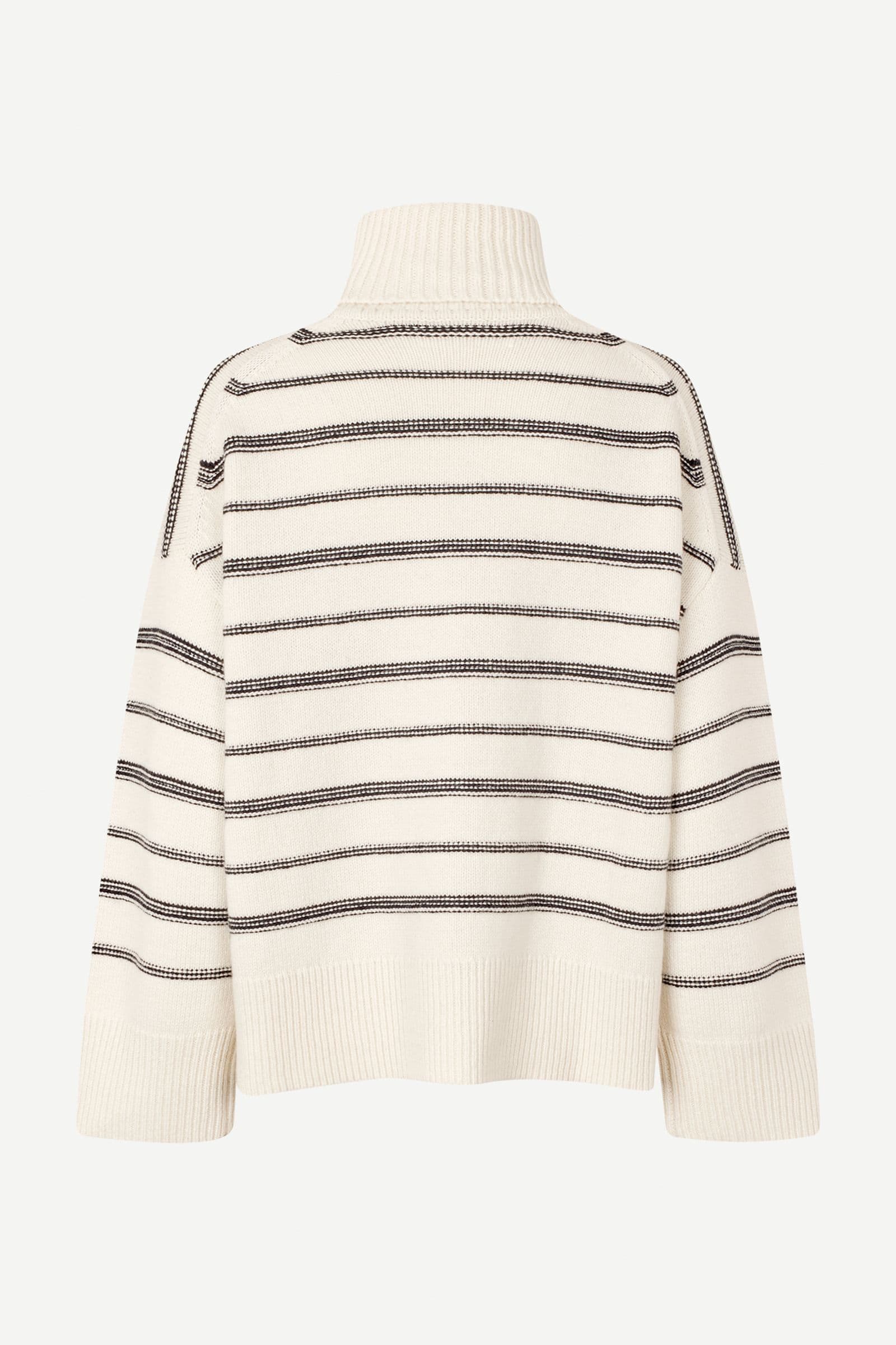 Sakeiku stripe turtleneck 11250 Clear Cream St.