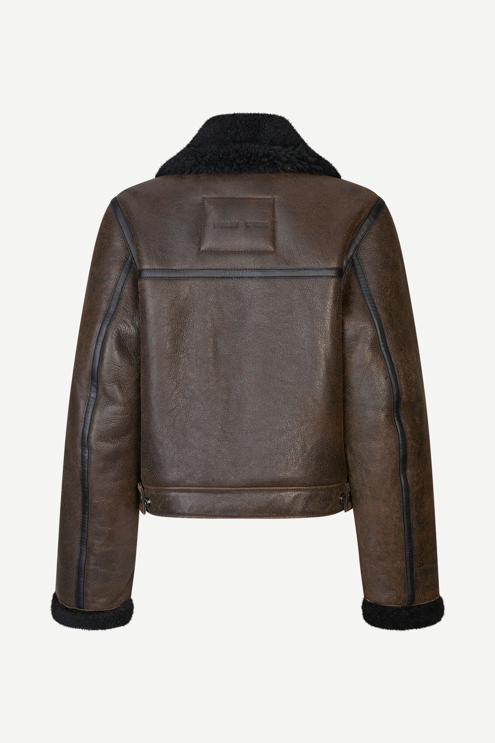 Safreya jacket 15692 Dark brown crackled