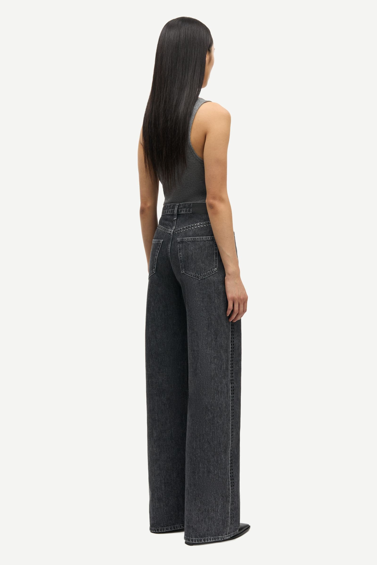 Sashelly jeans 15590 Grey cloud