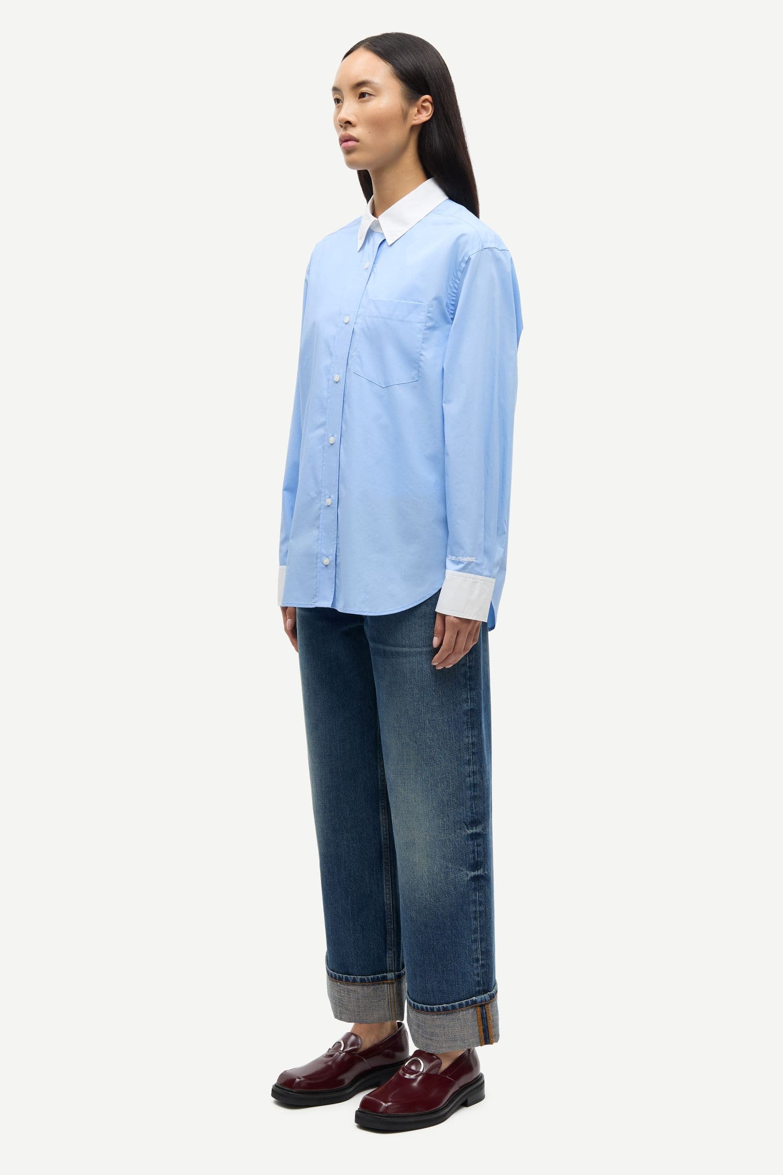 Salova pocket shirt 15756 Bel Air Blue