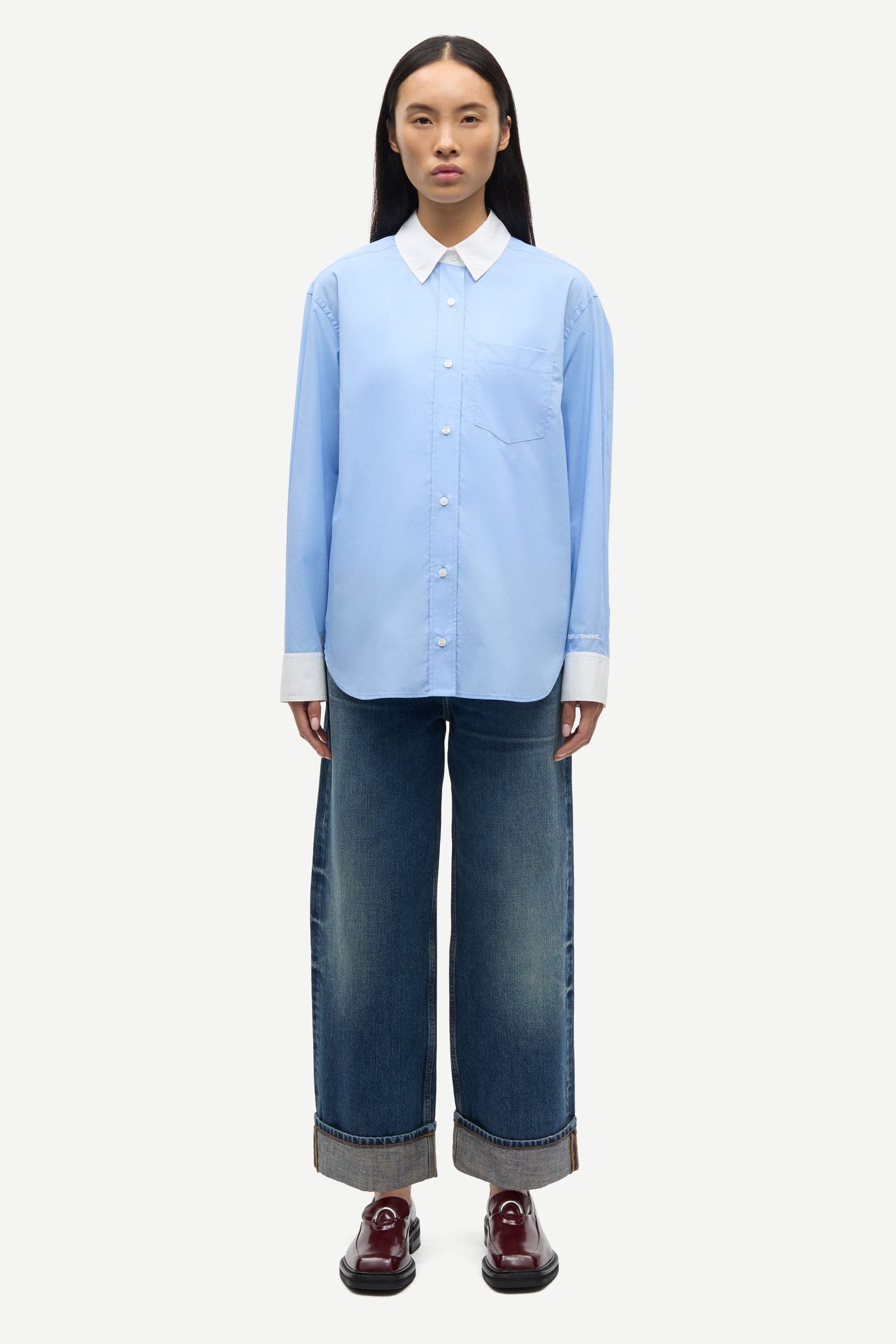 Salova pocket shirt 15756 Bel Air Blue