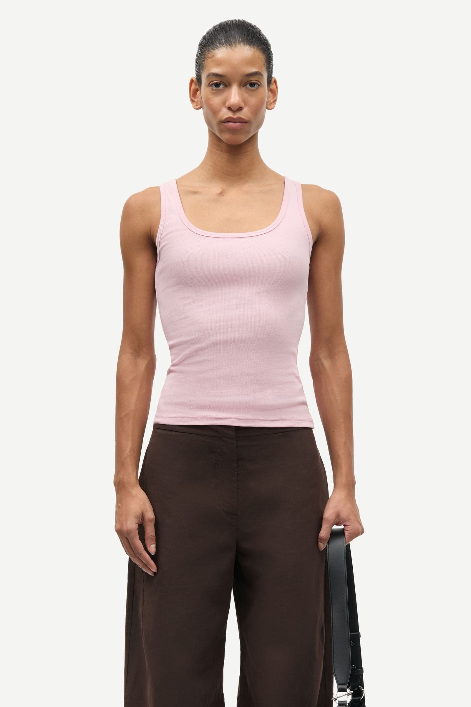 Saamanza tank top 7542 Bleached Mauve