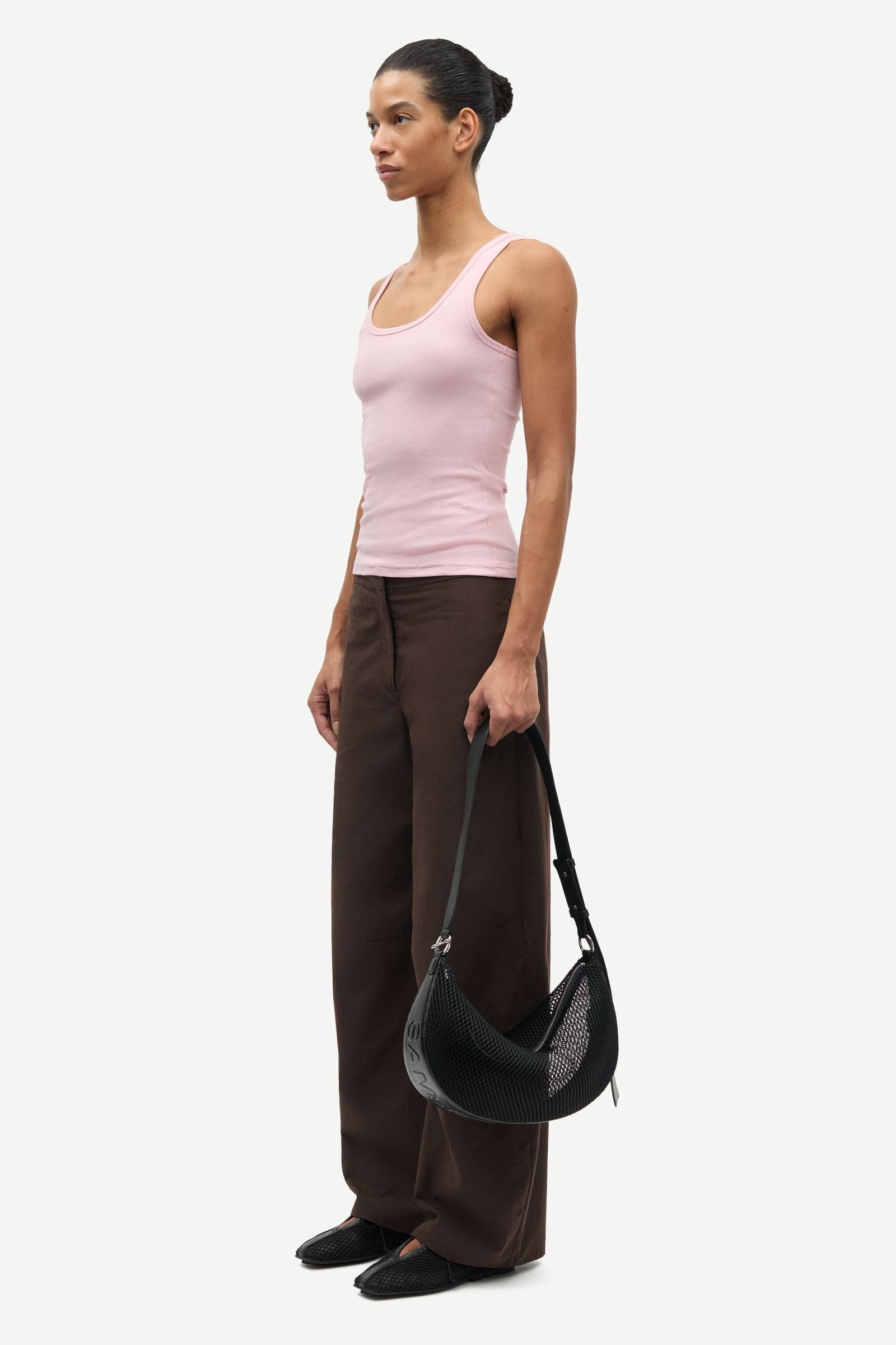 Saamanza tank top 7542 Bleached Mauve