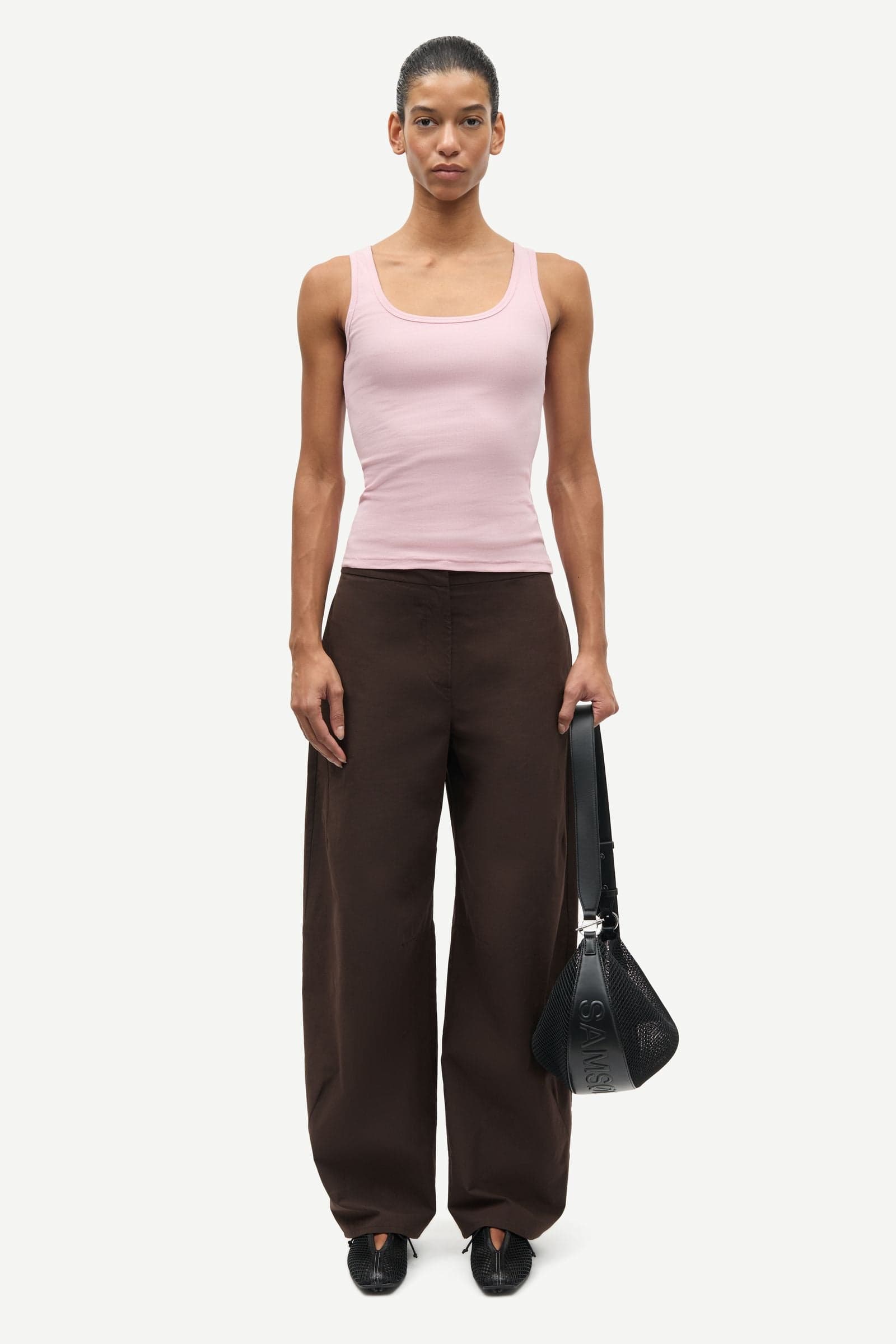 Saamanza tank top 7542 Bleached Mauve