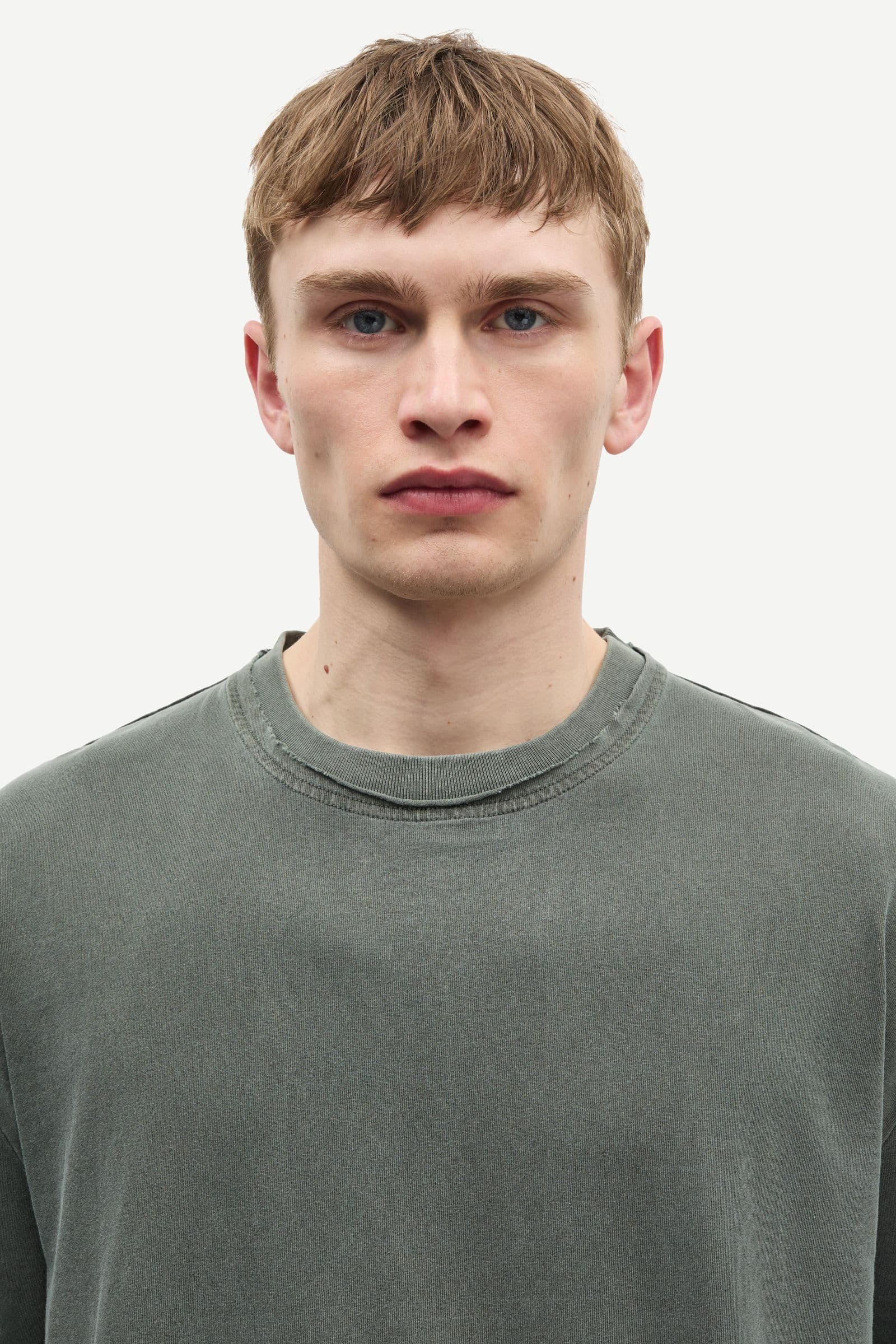 Saed t-shirt LS 15489 Dark Evergreen