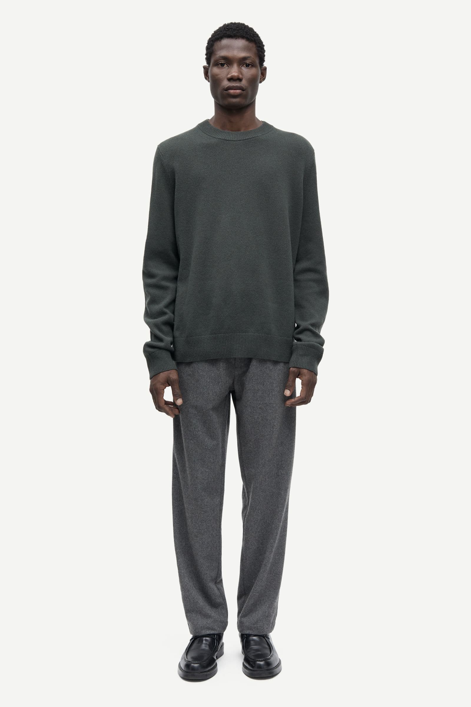 Sabertil trousers 15860 Dark Grey Mel.