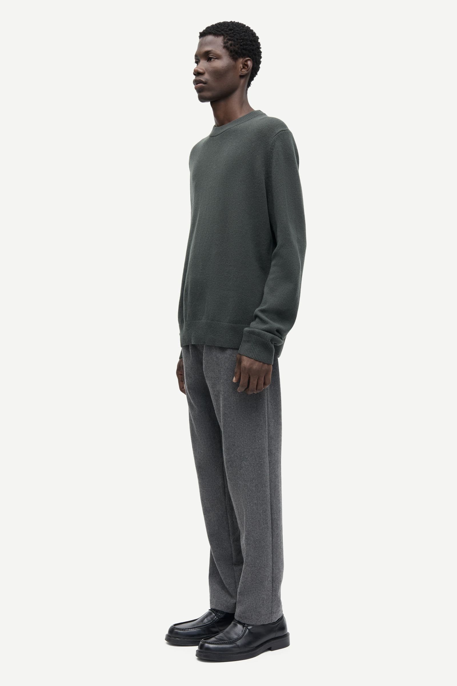 Sabertil trousers 15860 Dark Grey Mel.