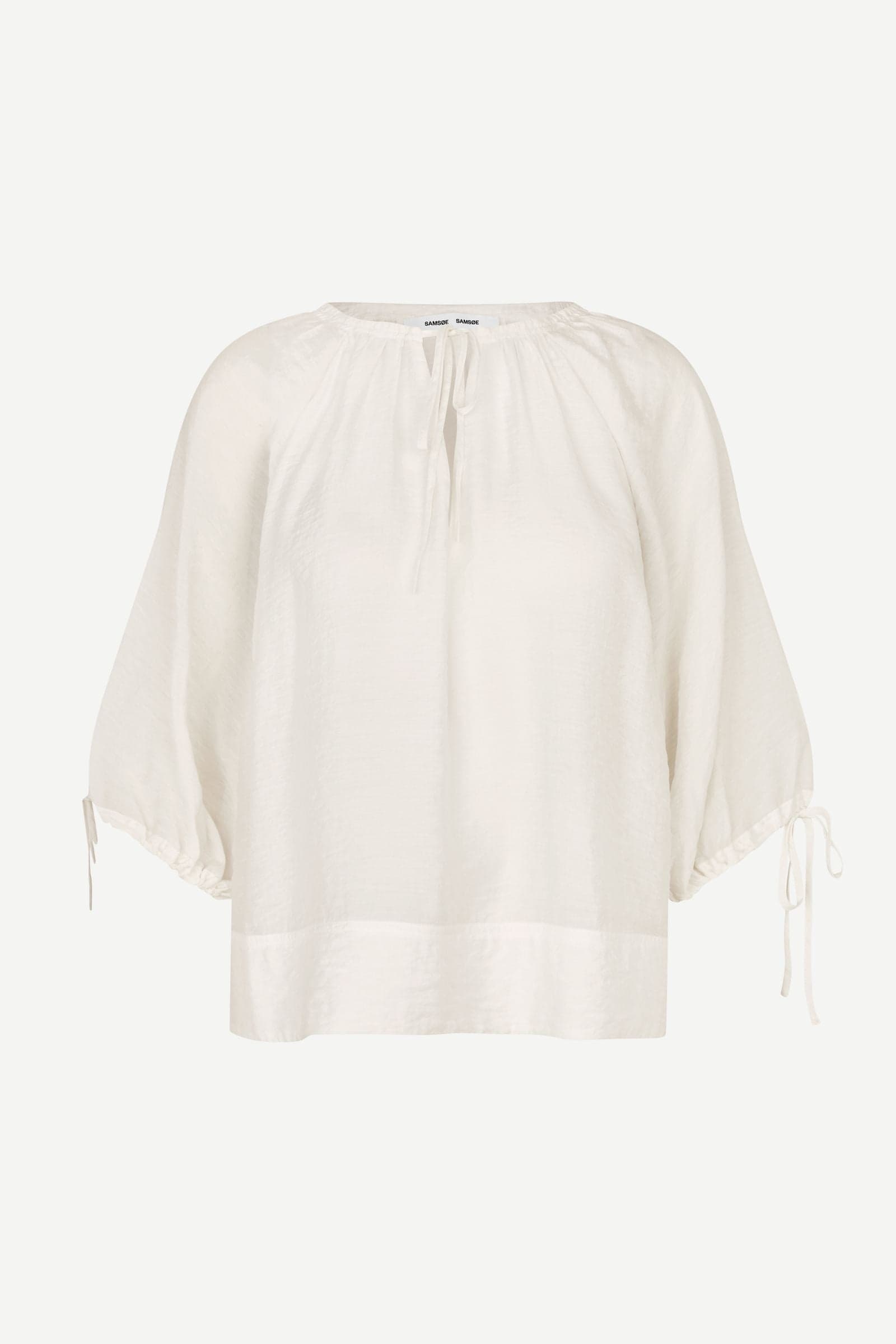 Samatera ss blouse 15754 Egret