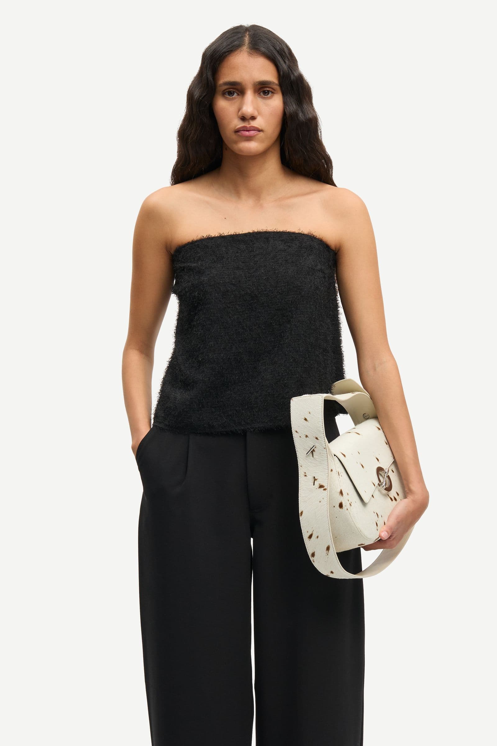 Saclover bandeau top 15898 Black