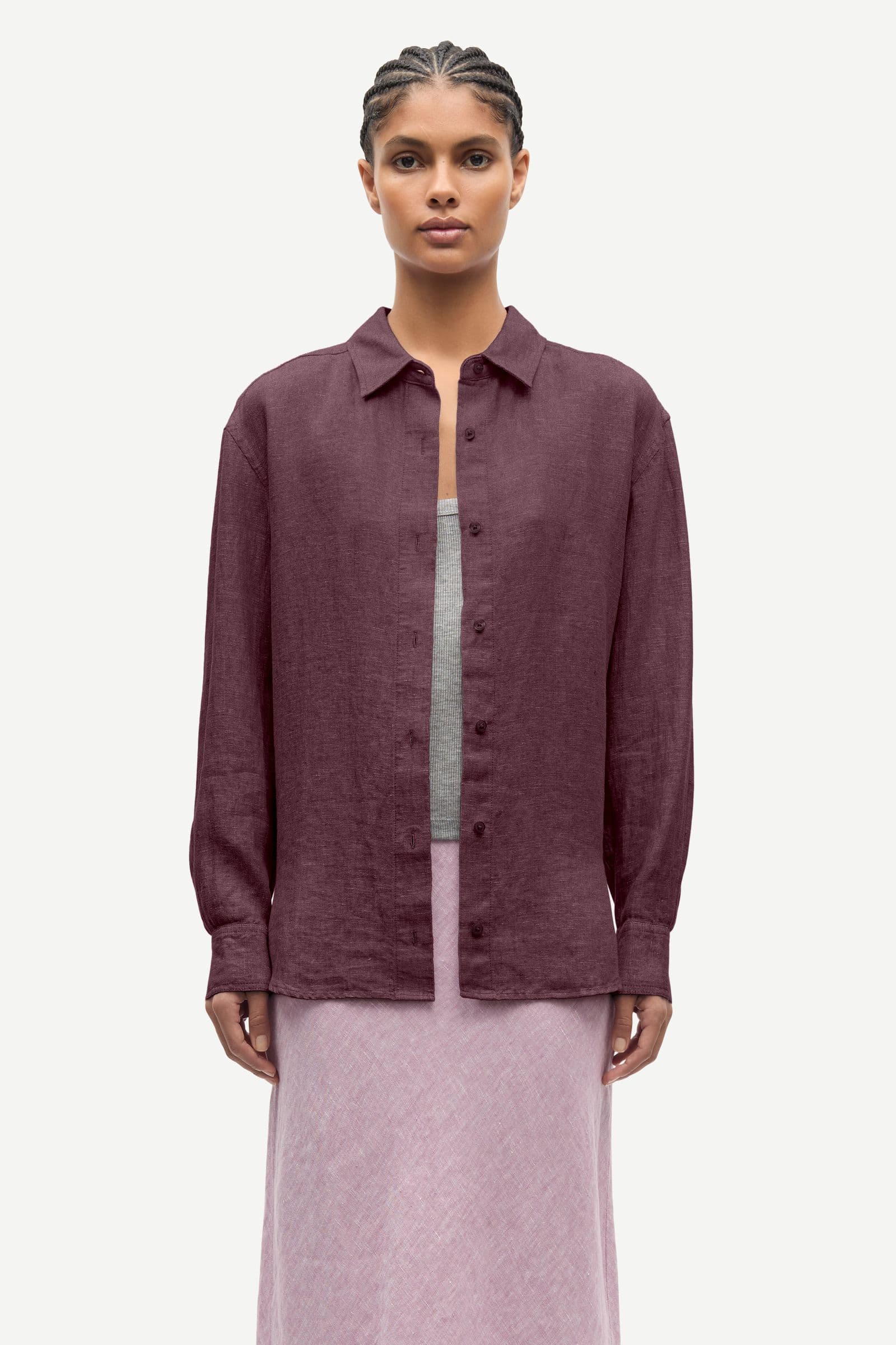 Saloves shirt 14329 Fudge